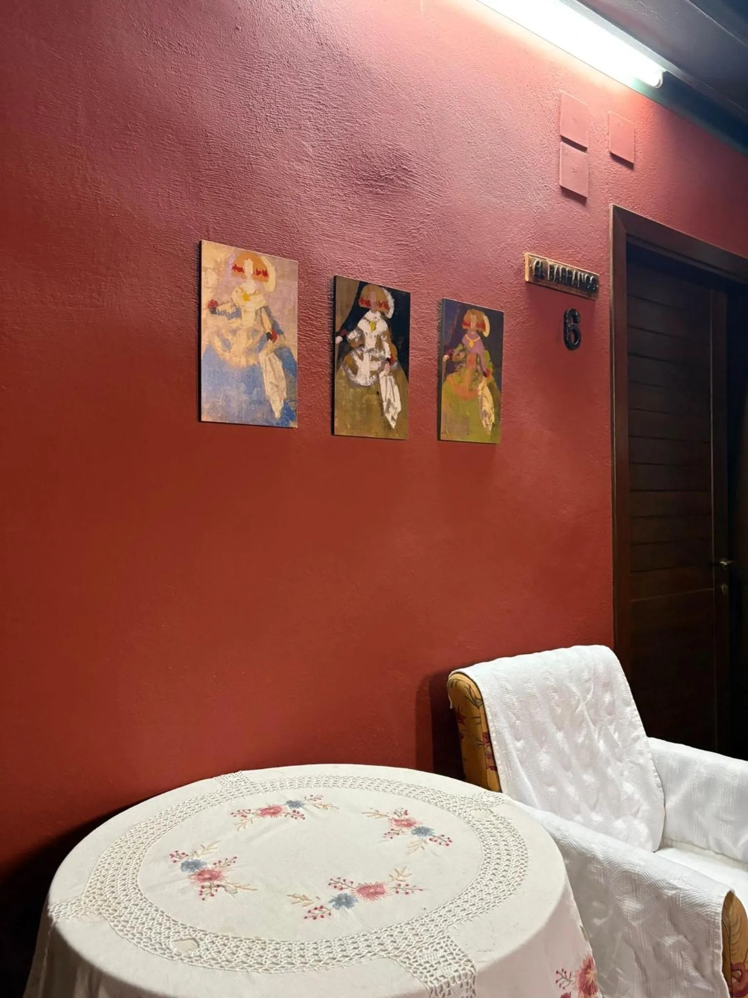 On site in Hostal meson del rey