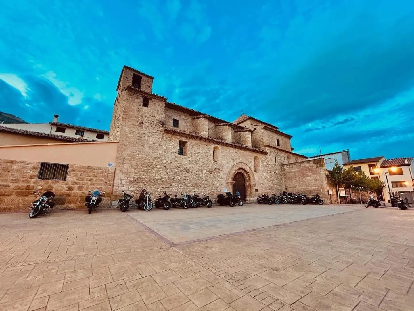 Landmark view in Hostal meson del rey