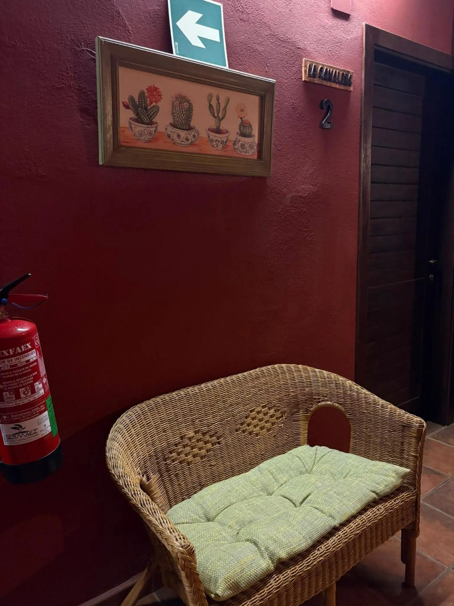 Decorative detail in Hostal meson del rey