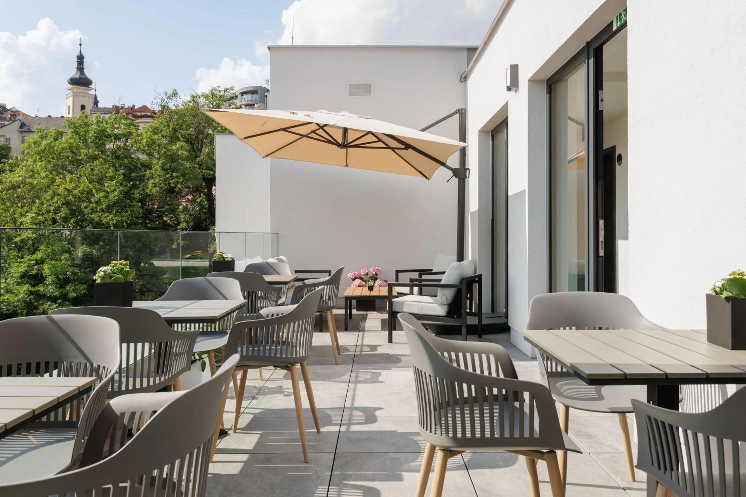 Property building in Aparthotel Na Klenici