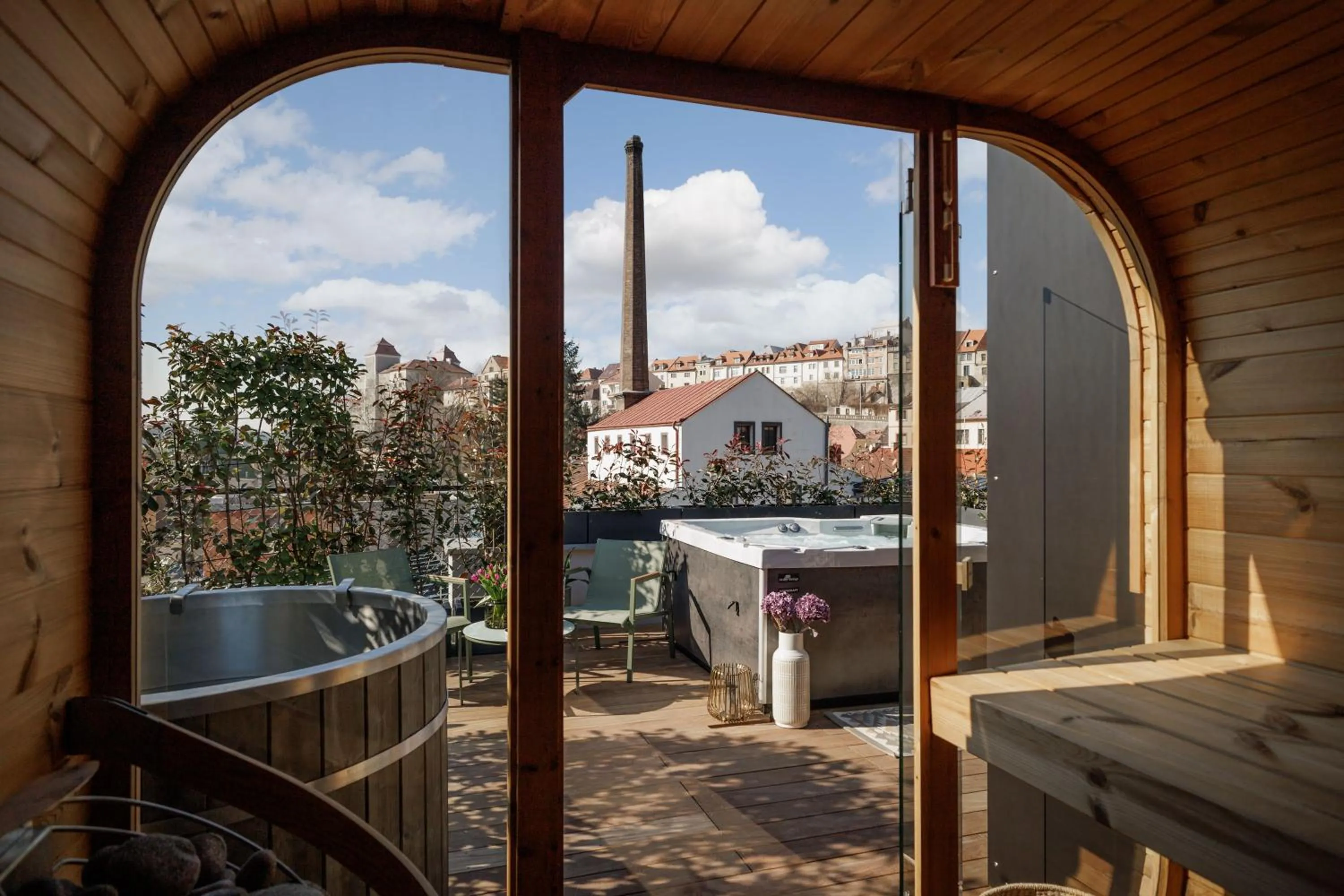 Spa and wellness centre/facilities in Aparthotel Na Klenici