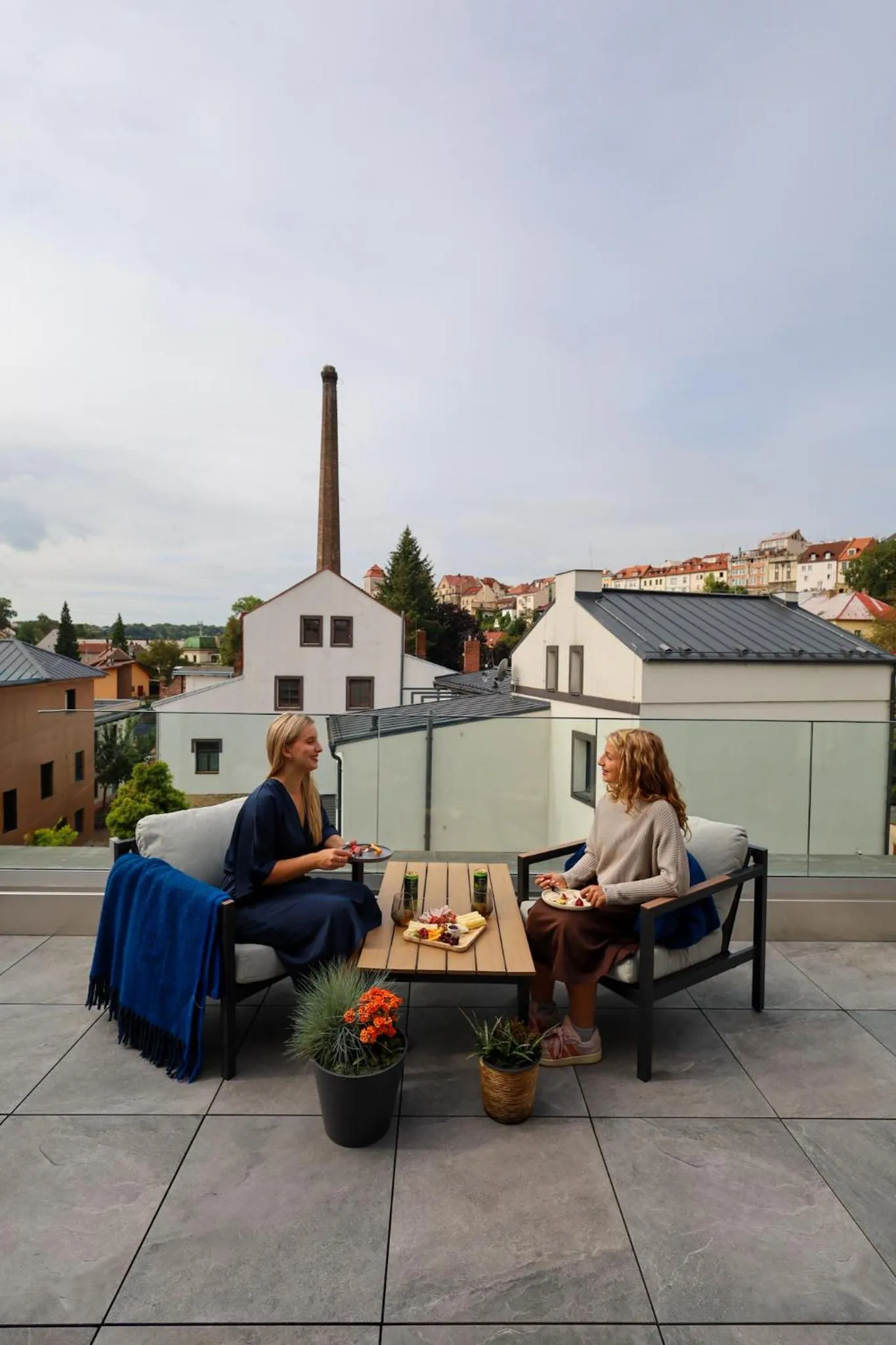 Balcony/Terrace in Aparthotel Na Klenici