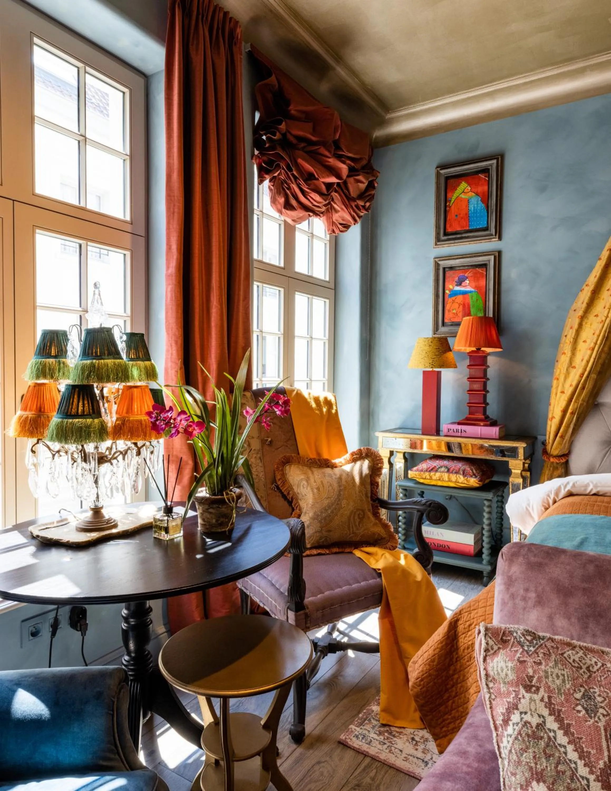 Decorative detail in The Notary