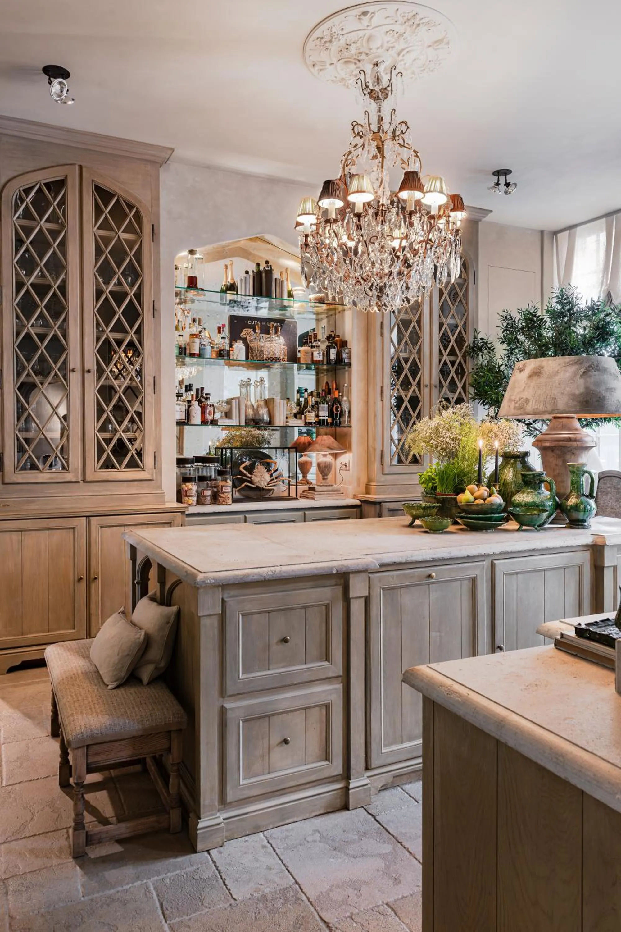 kitchen in The Notary