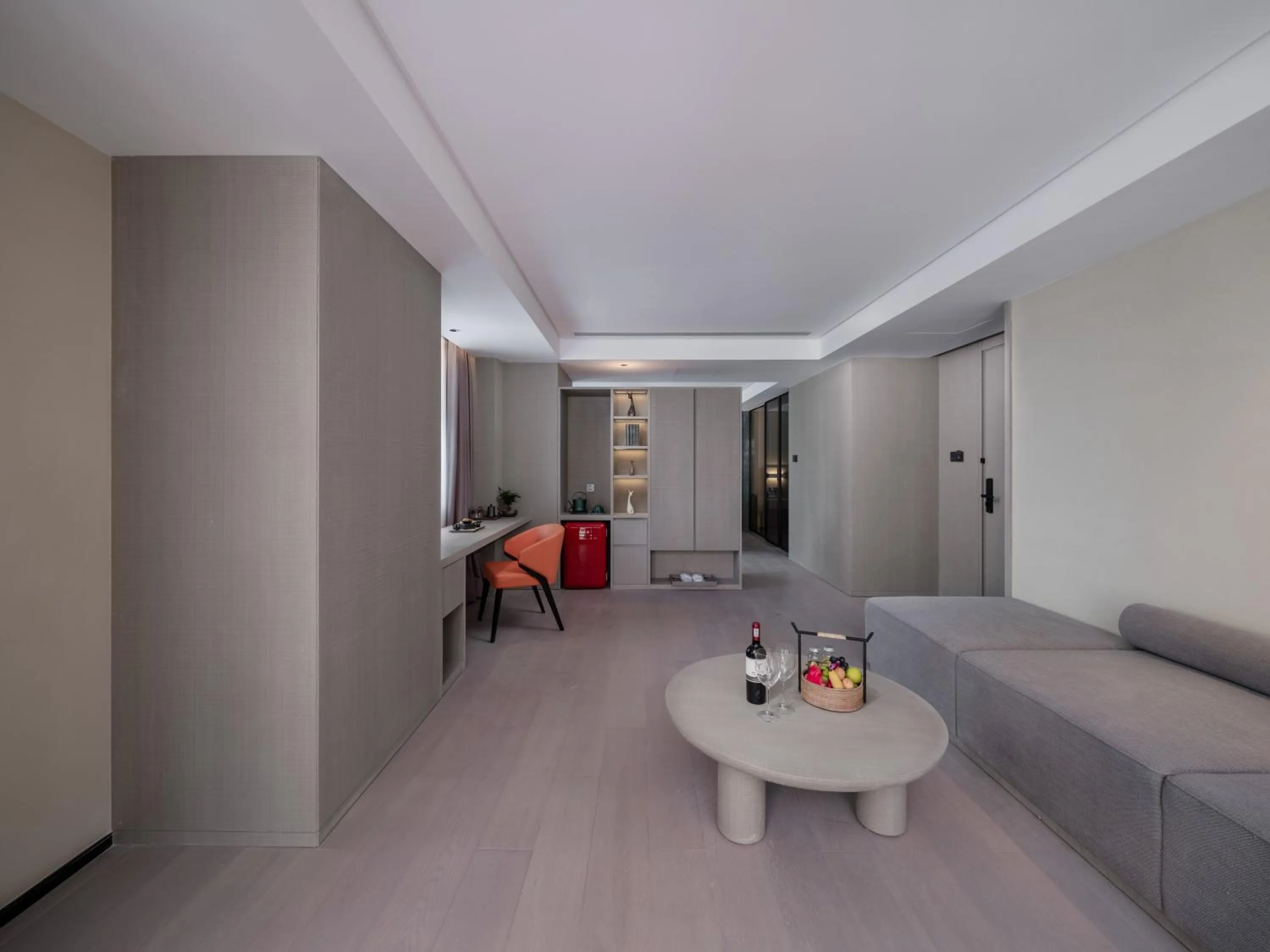 Seating area in Pagoda Hotel Chengdu Taikoo Li