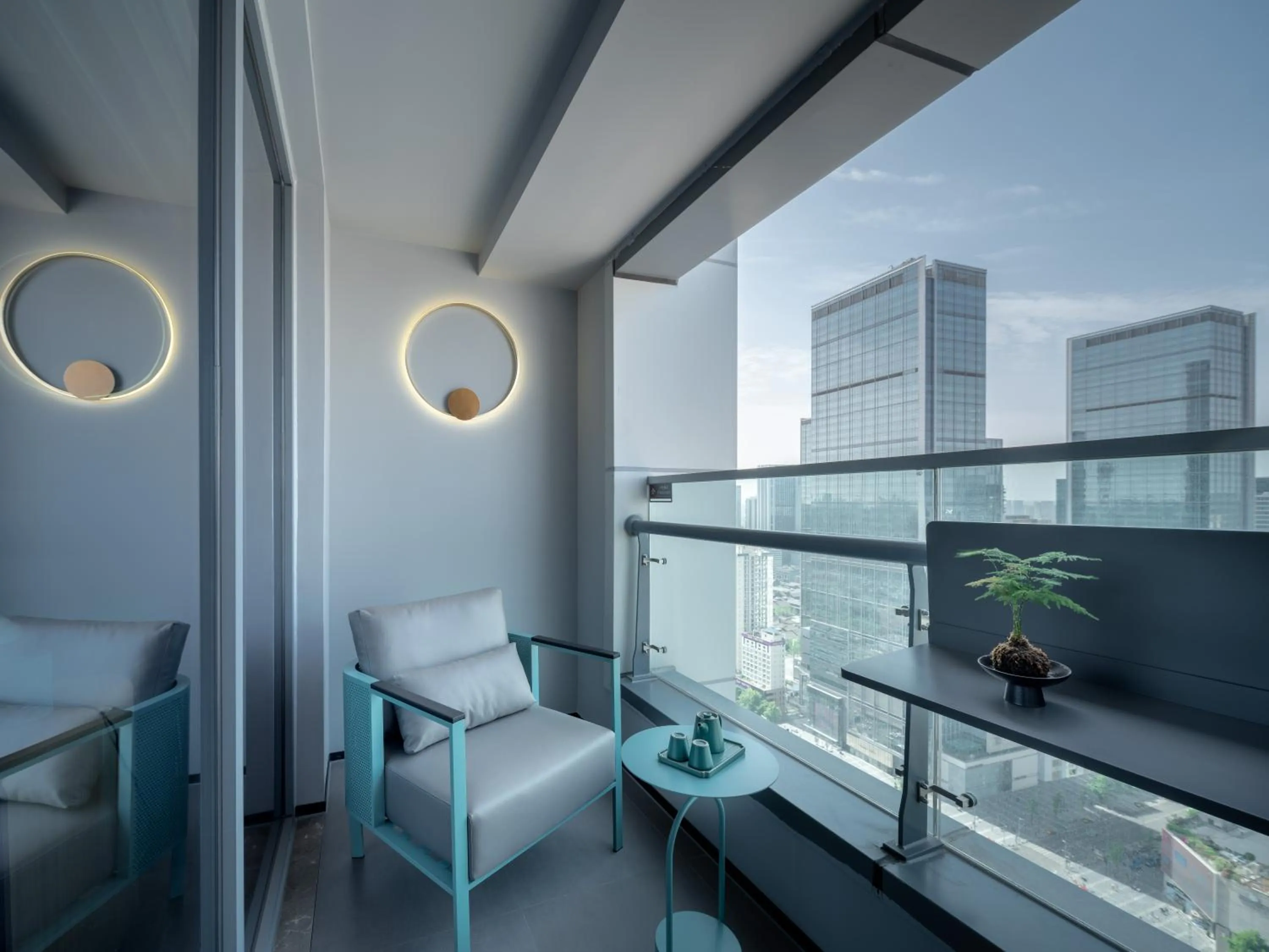 Balcony/Terrace in Pagoda Hotel Chengdu Taikoo Li