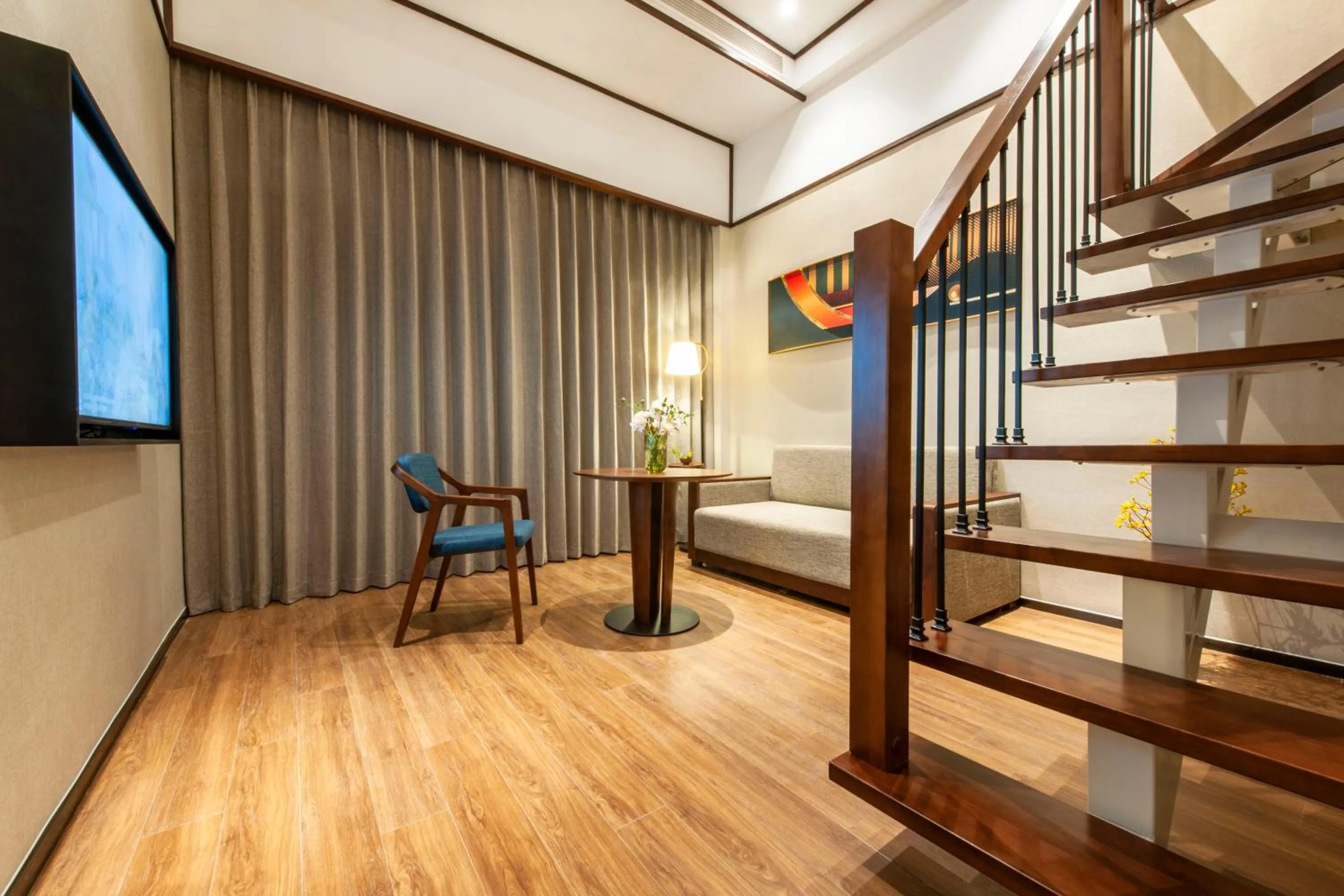 Photo of the whole room in SSAW Boutique Hotel Shanghai Huangpu River