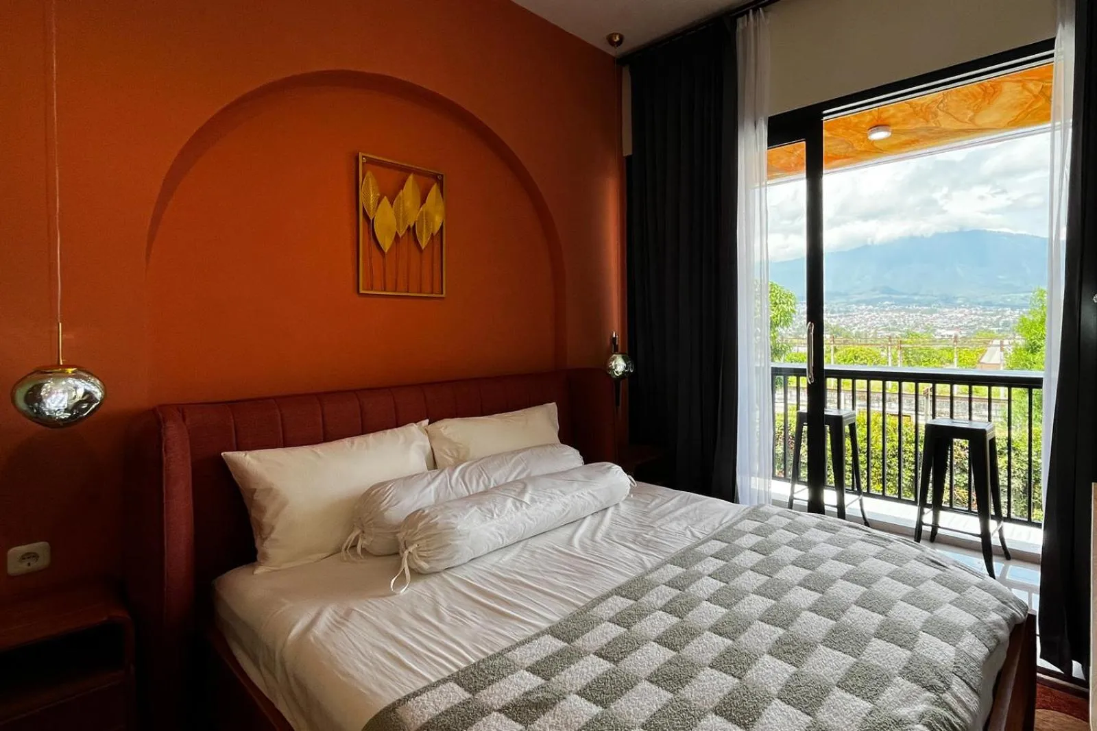 Bedroom, Bed in TwoSpaces Living at Panorama Villas