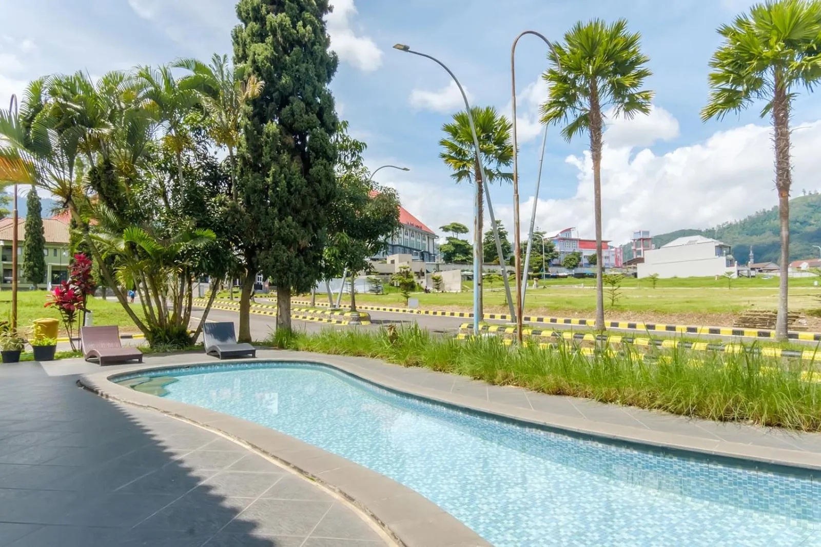 Swimming pool in TwoSpaces Living at Panorama Villas