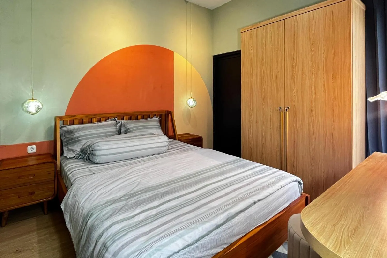 Bedroom, Bed in TwoSpaces Living at Panorama Villas