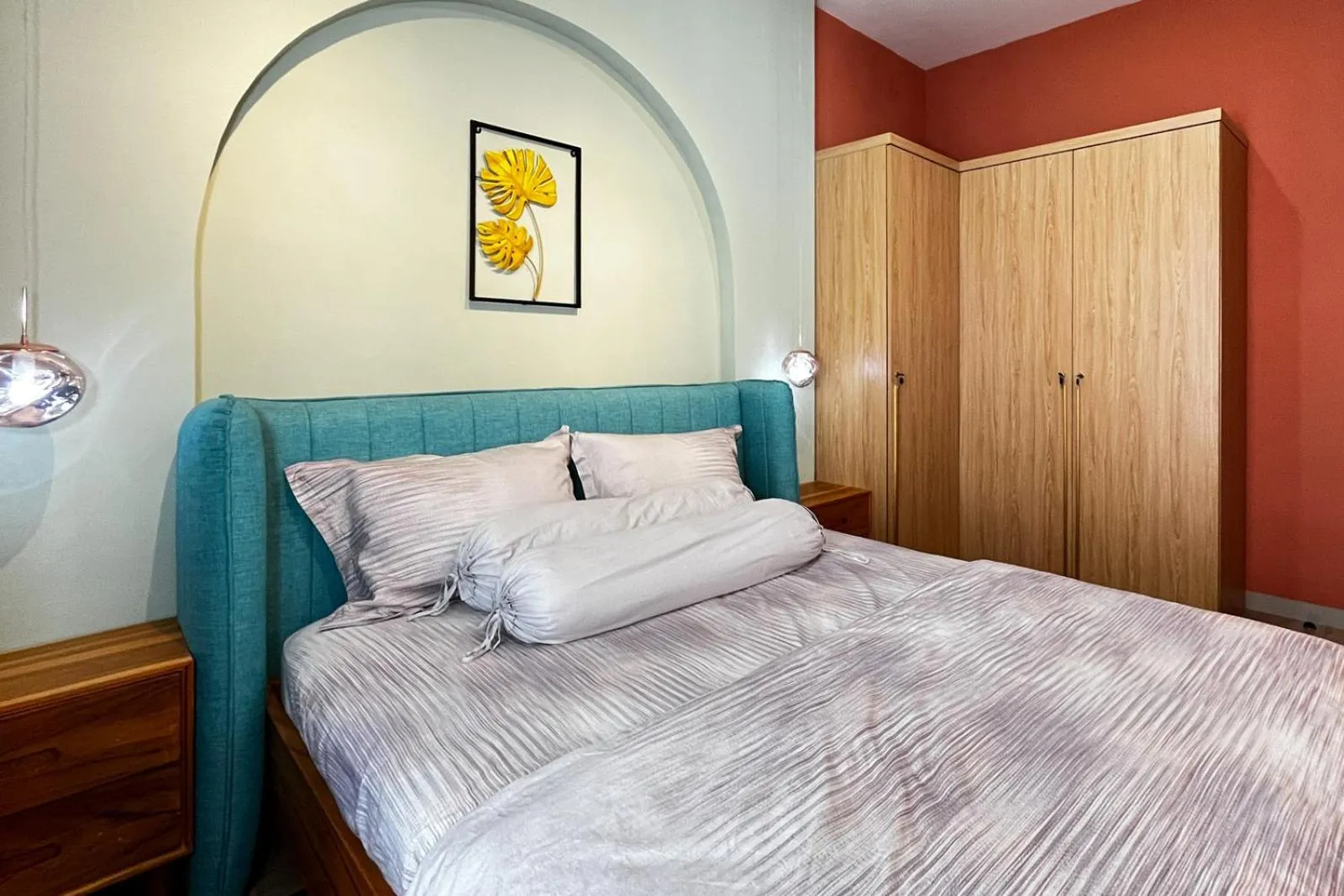 Bedroom, Bed in TwoSpaces Living at Panorama Villas