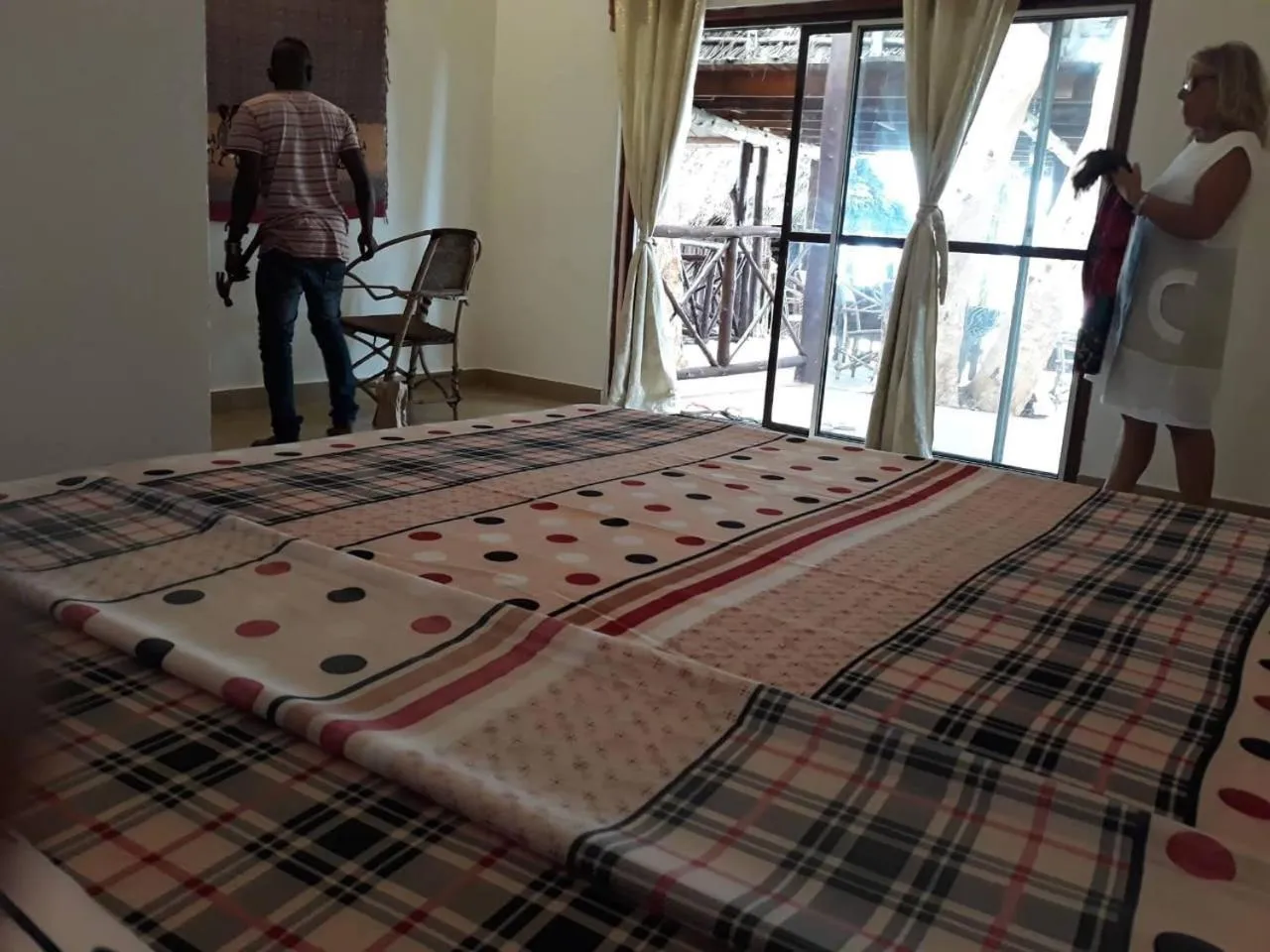 Bed in Sipano Beach Lodge Kiwengwa