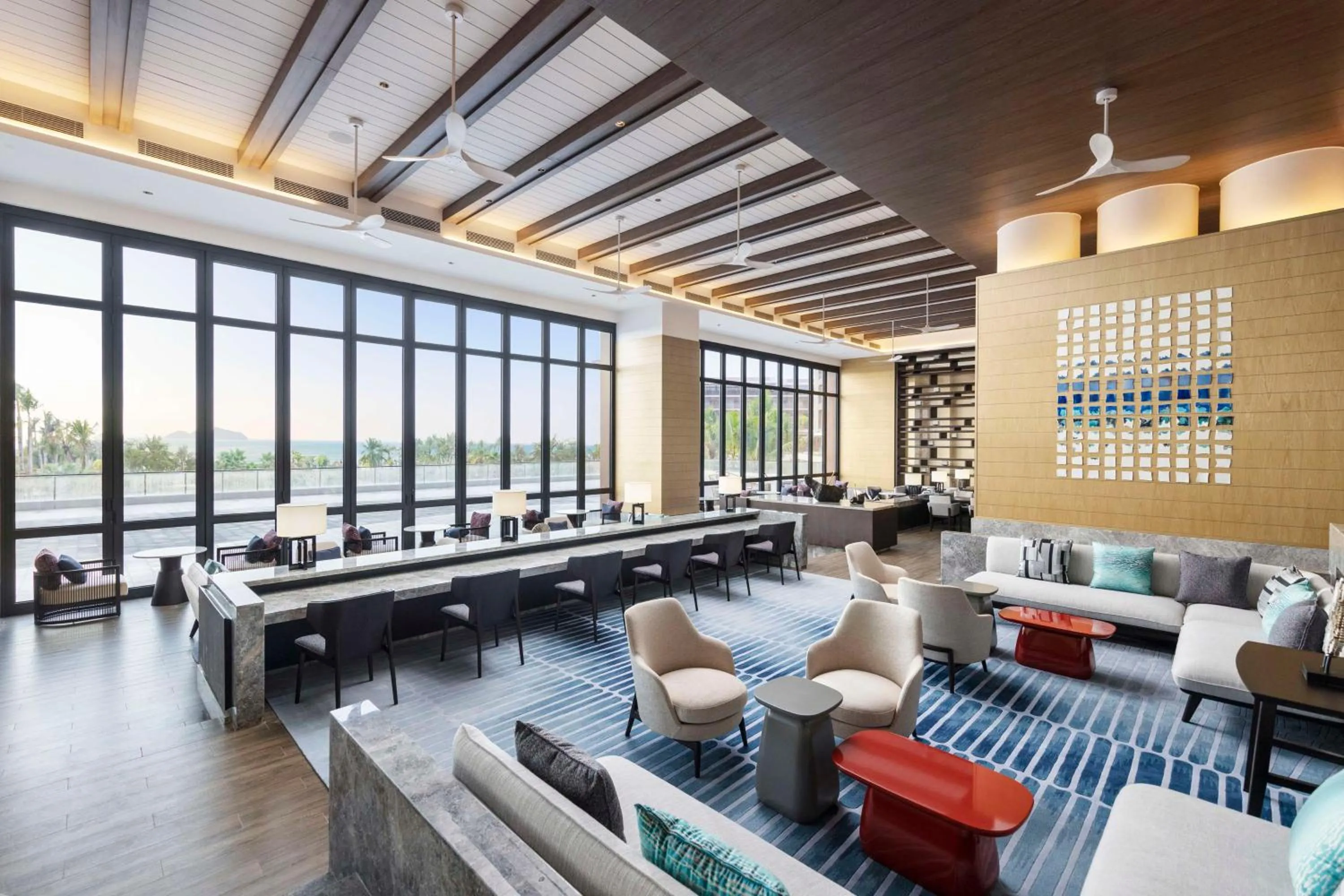 Lobby or reception in Hyatt Regency Sanya Tianli Bay
