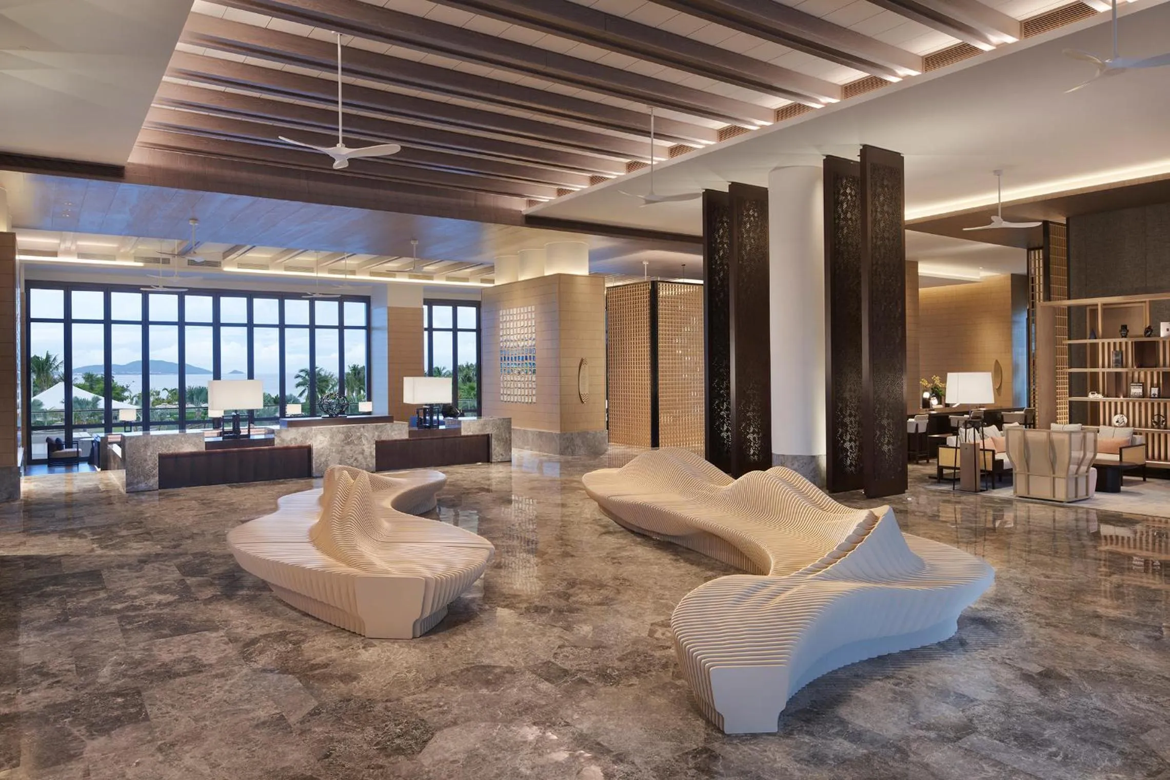 Lobby or reception in Hyatt Regency Sanya Tianli Bay