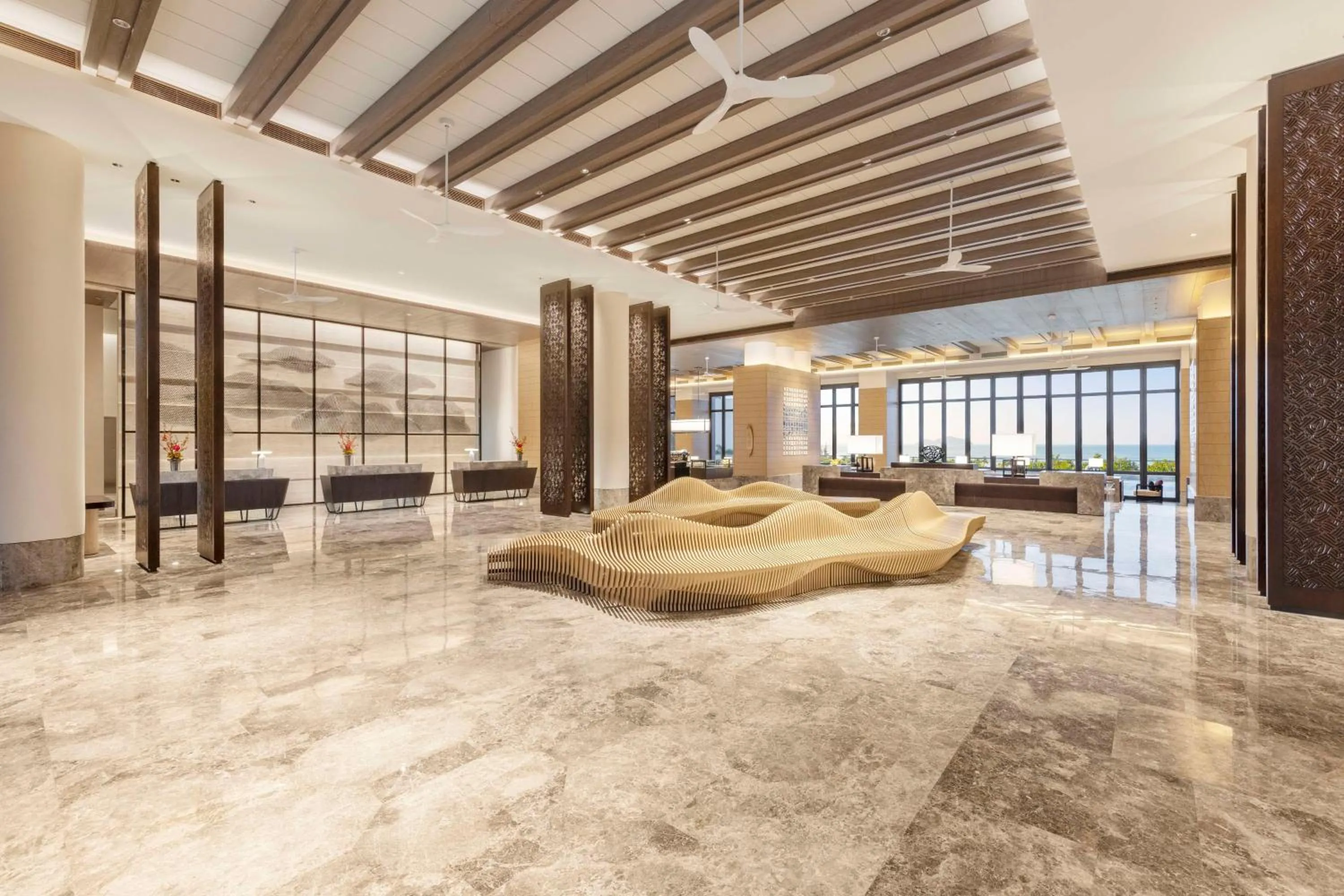 Lobby or reception in Hyatt Regency Sanya Tianli Bay