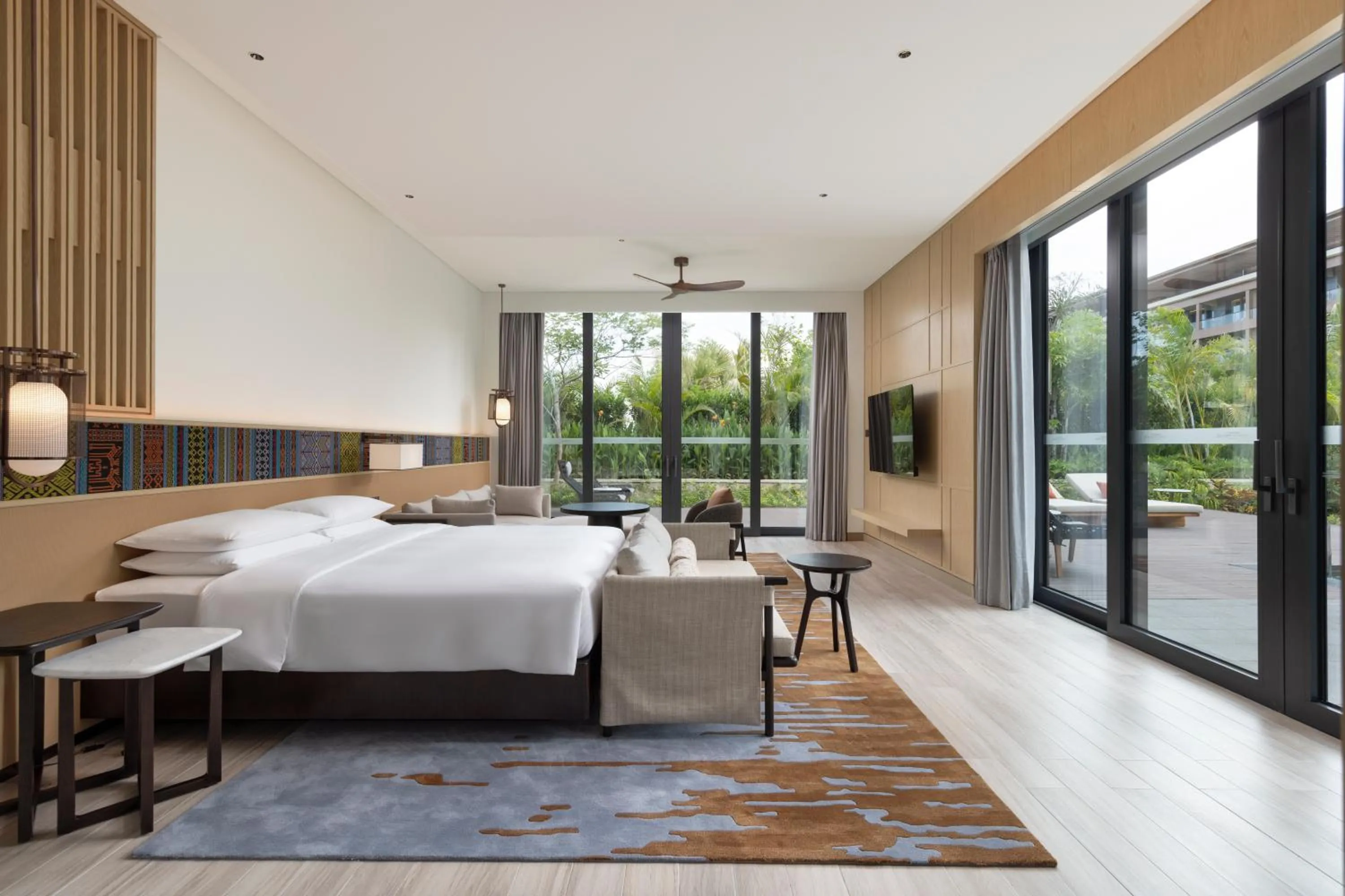 Bed in Hyatt Regency Sanya Tianli Bay