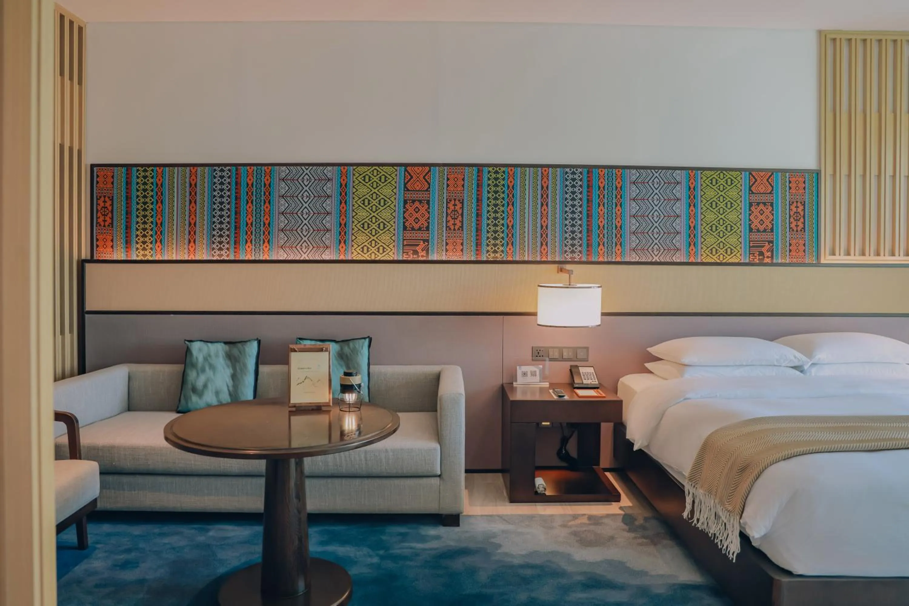 Bed in Hyatt Regency Sanya Tianli Bay