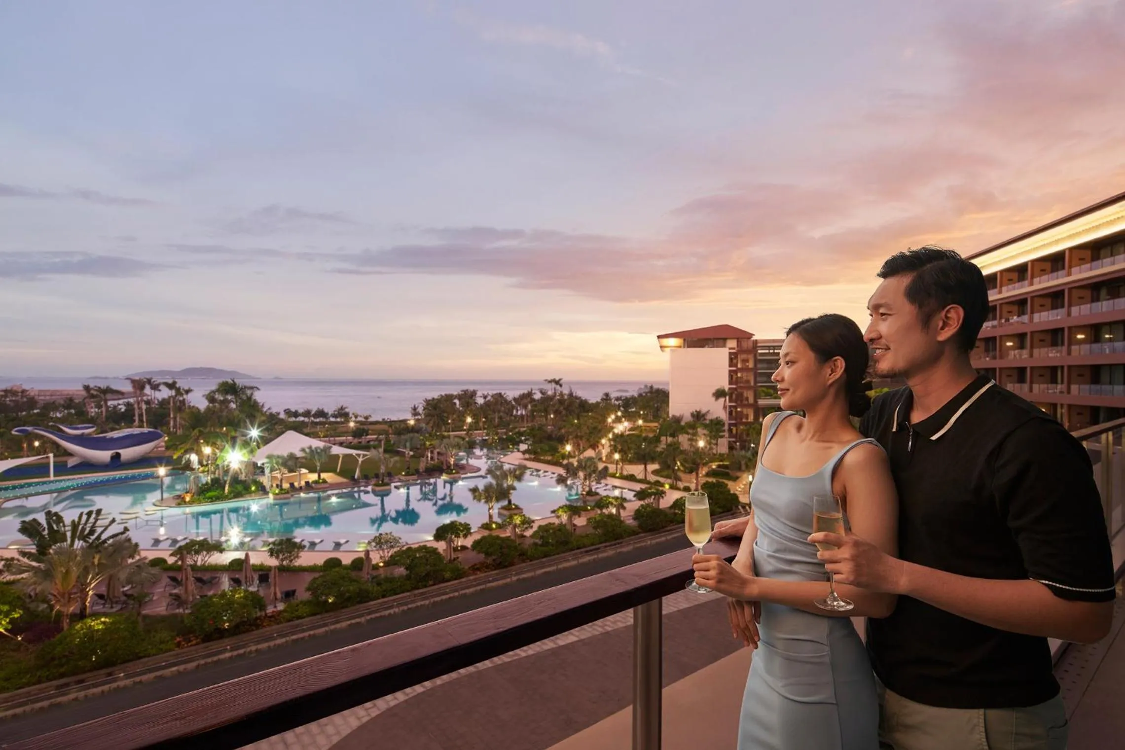 Pool view in Hyatt Regency Sanya Tianli Bay