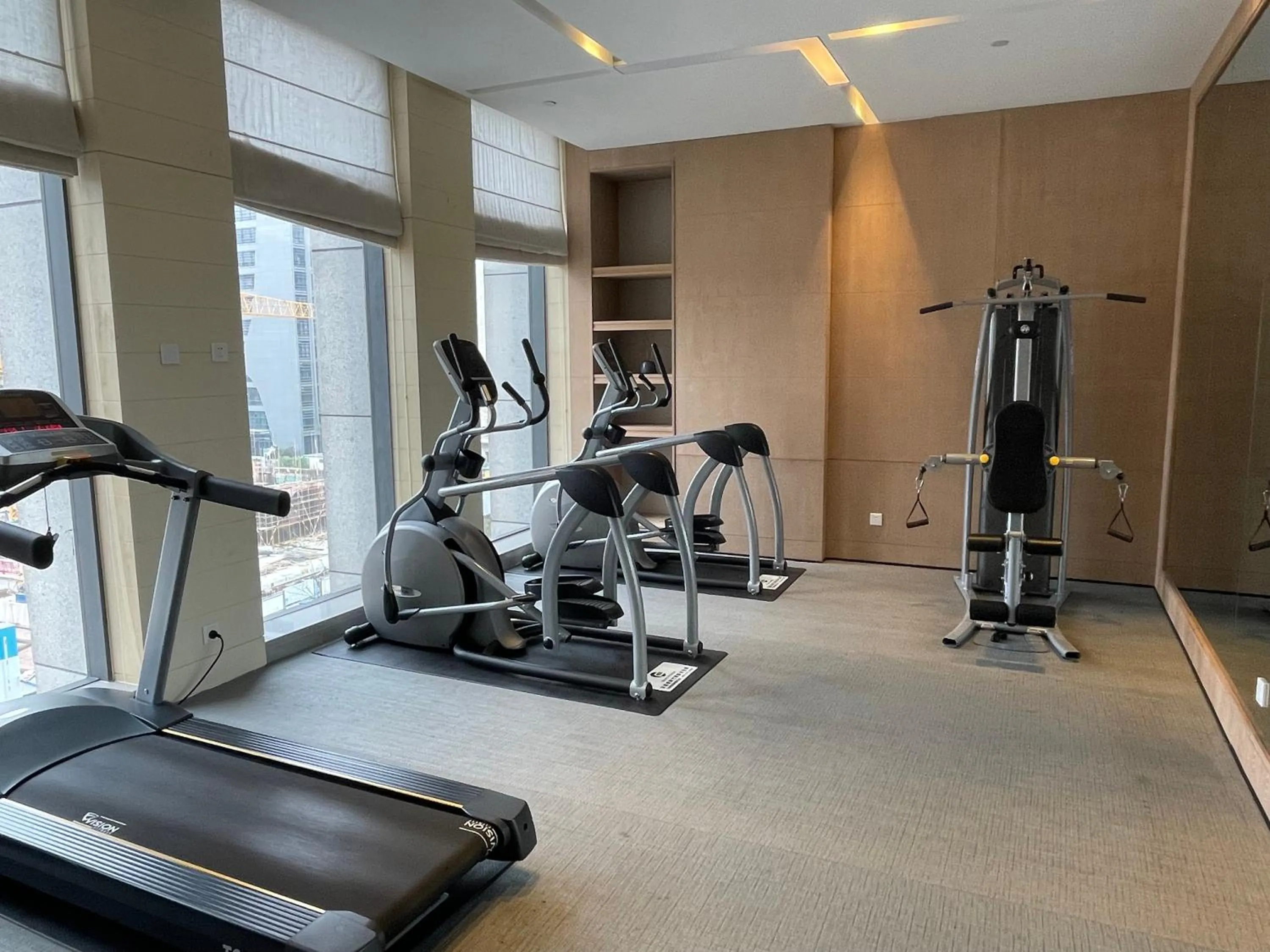 Fitness centre/facilities in SSAW Boutique Hotel ZHIJIANG IMPRESSION