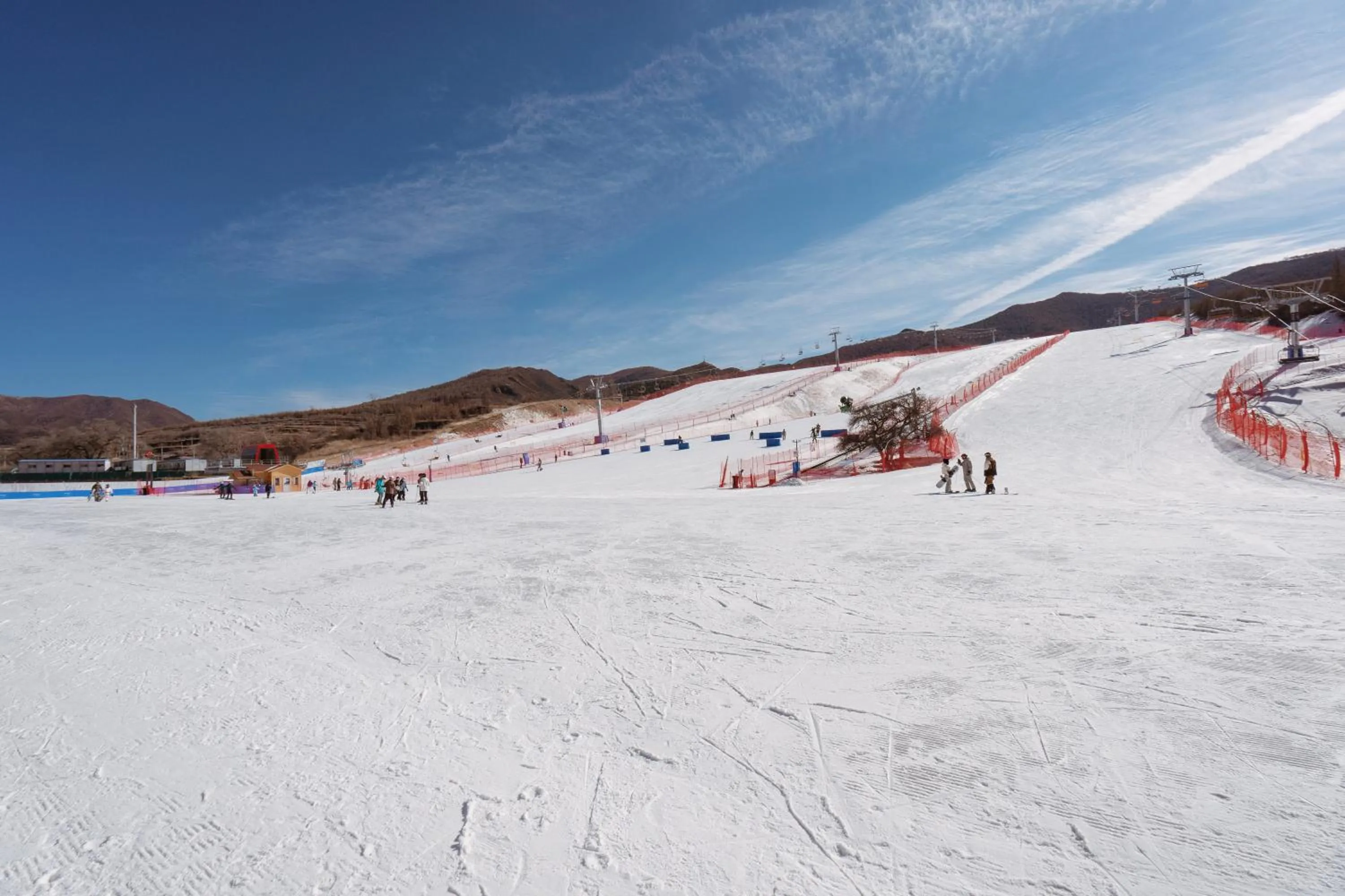 Skiing in Courtyard by Marriott Chongli