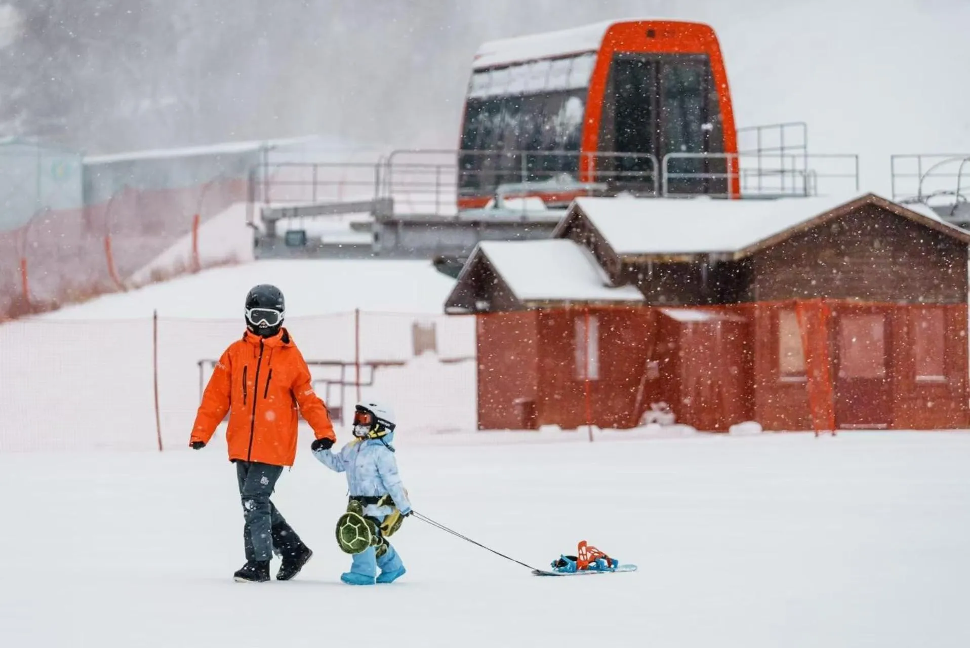 Skiing in Courtyard by Marriott Chongli