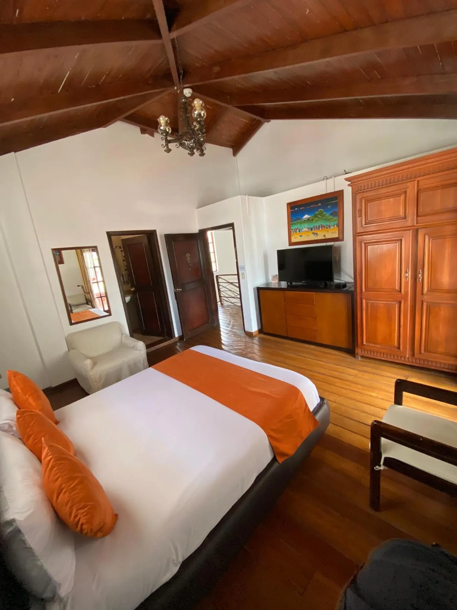 Bed in Kituandes Hotel