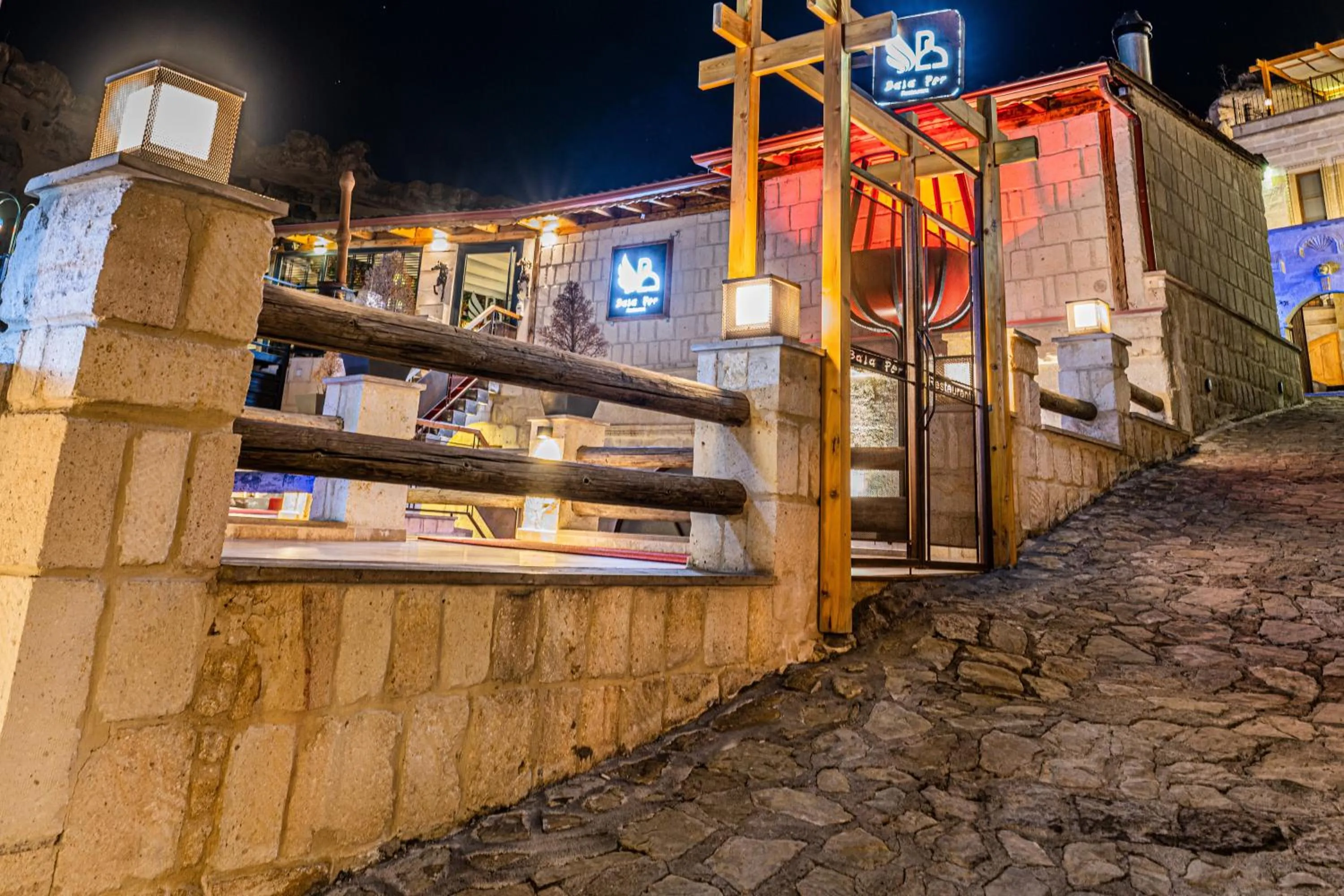 Night in Bala Cave House