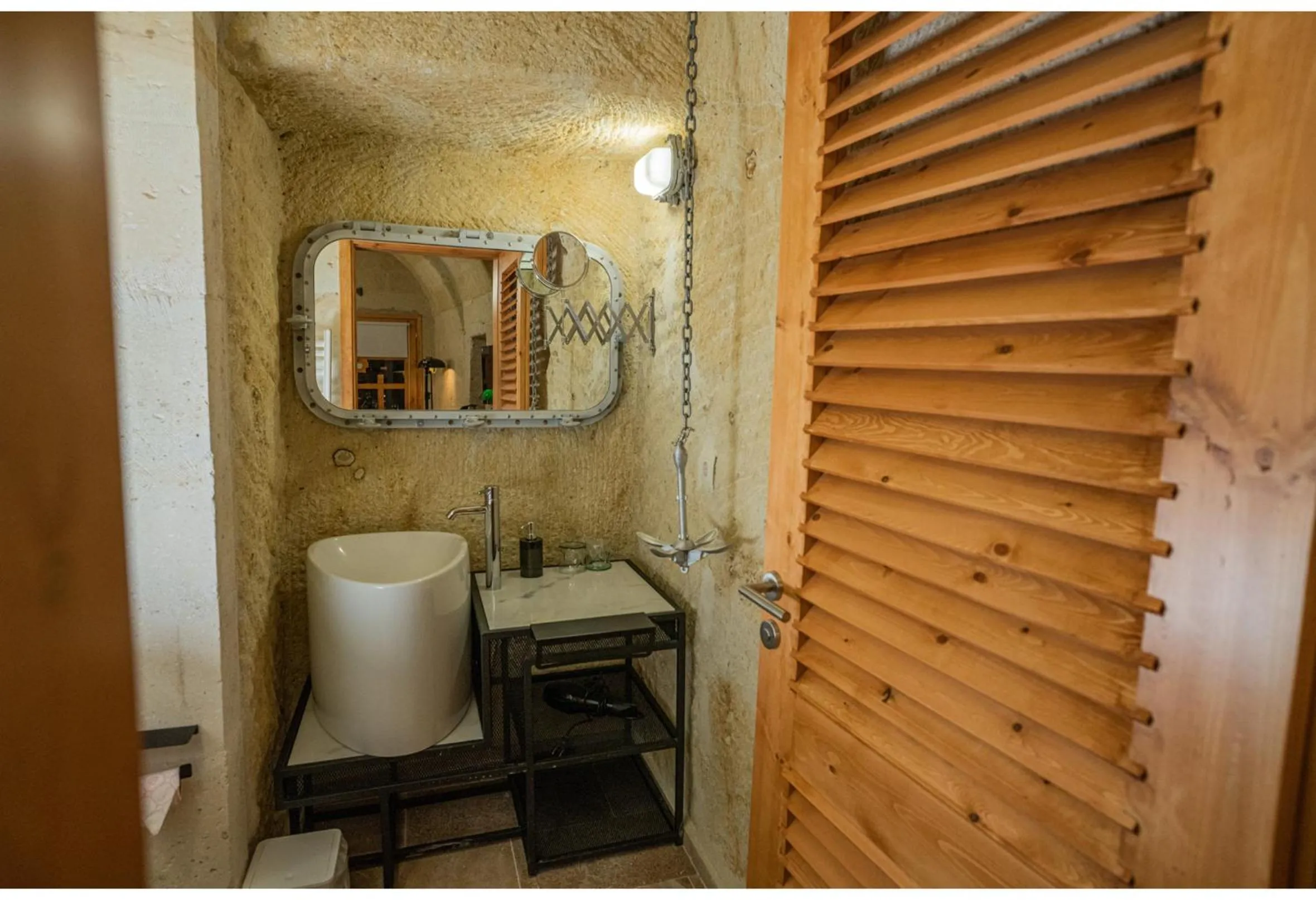 Bathroom in Bala Cave House