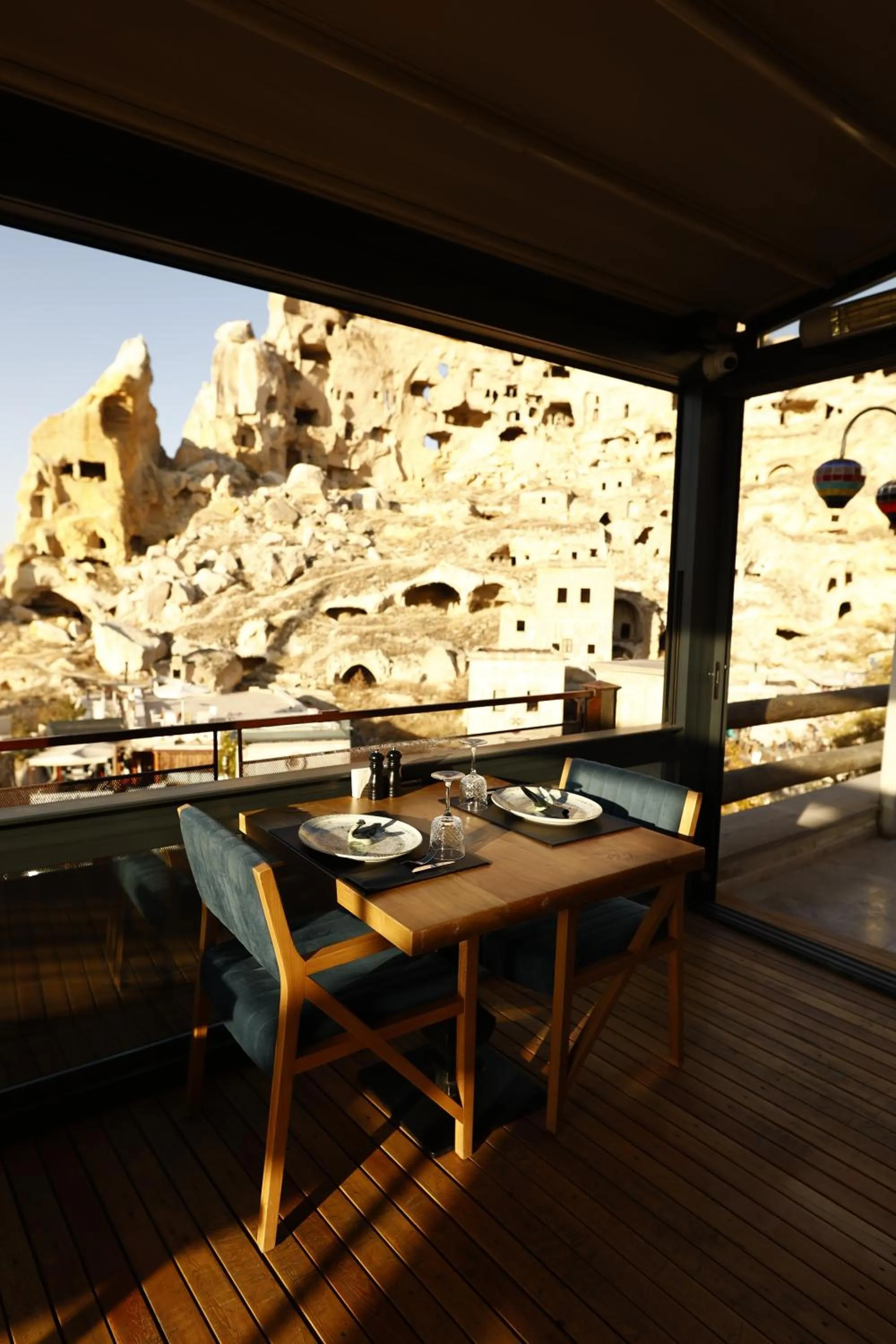 Balcony/Terrace in Bala Cave House