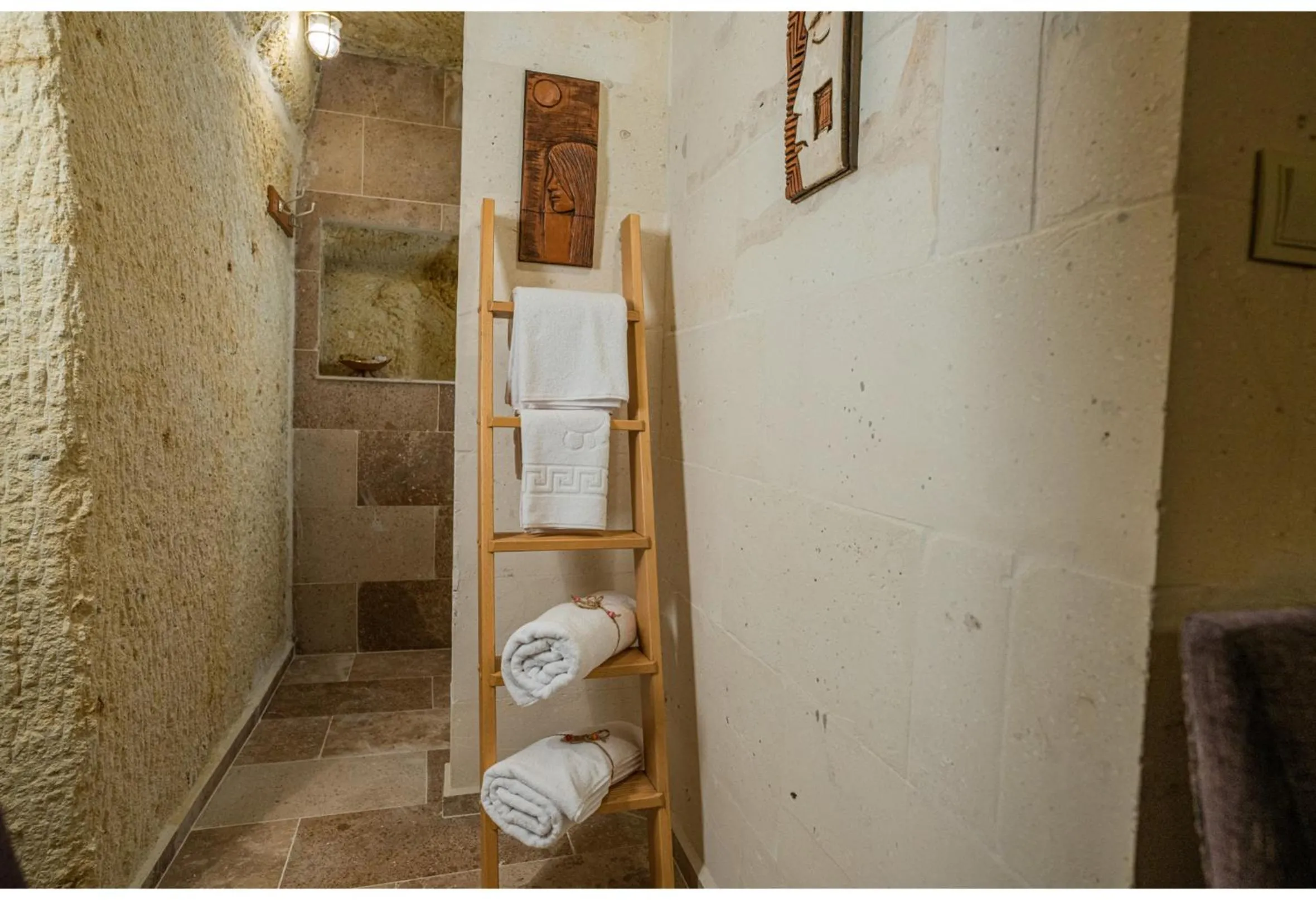 Bathroom in Bala Cave House