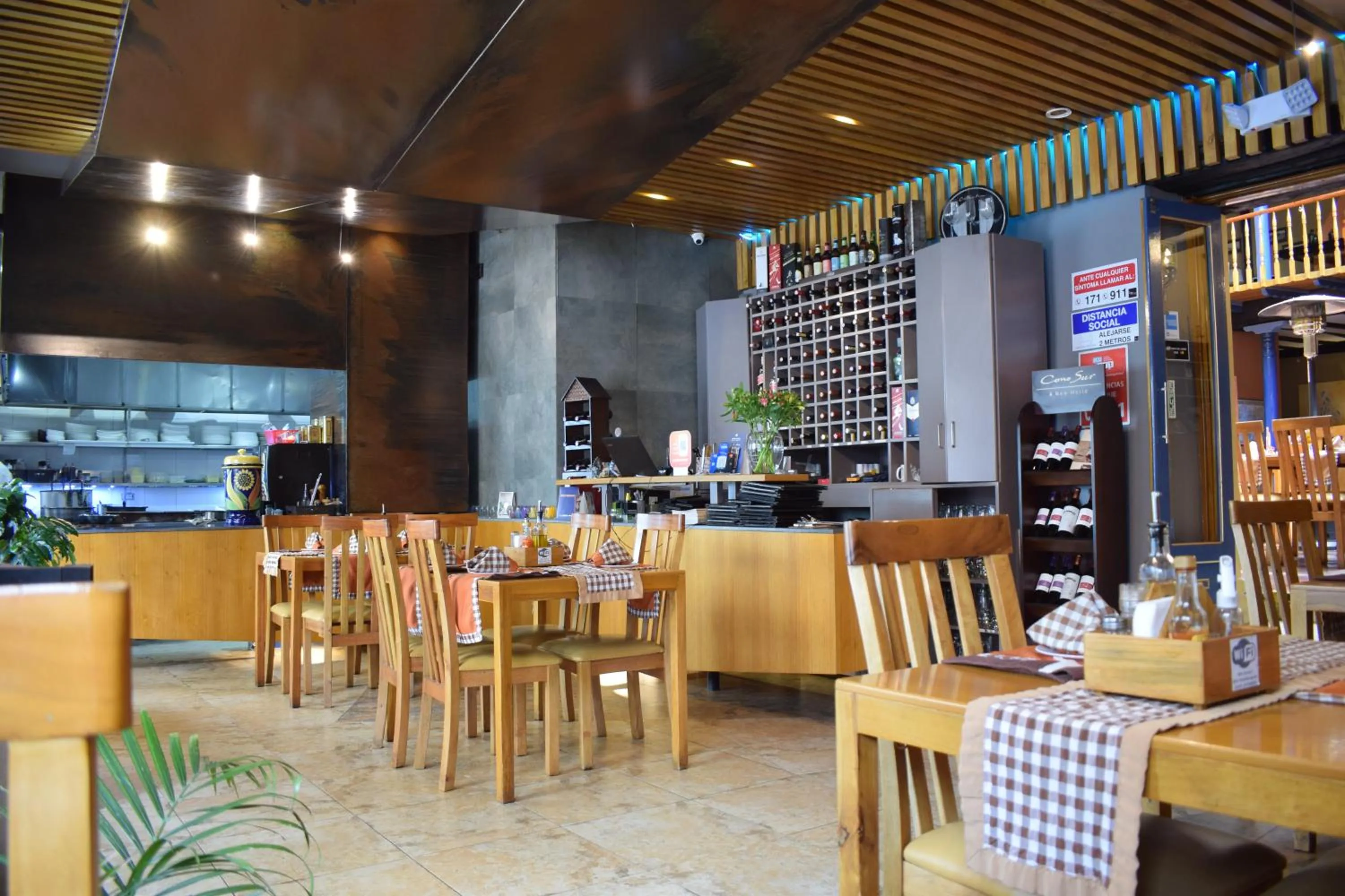 Restaurant/places to eat in Hotel Posada del Angel