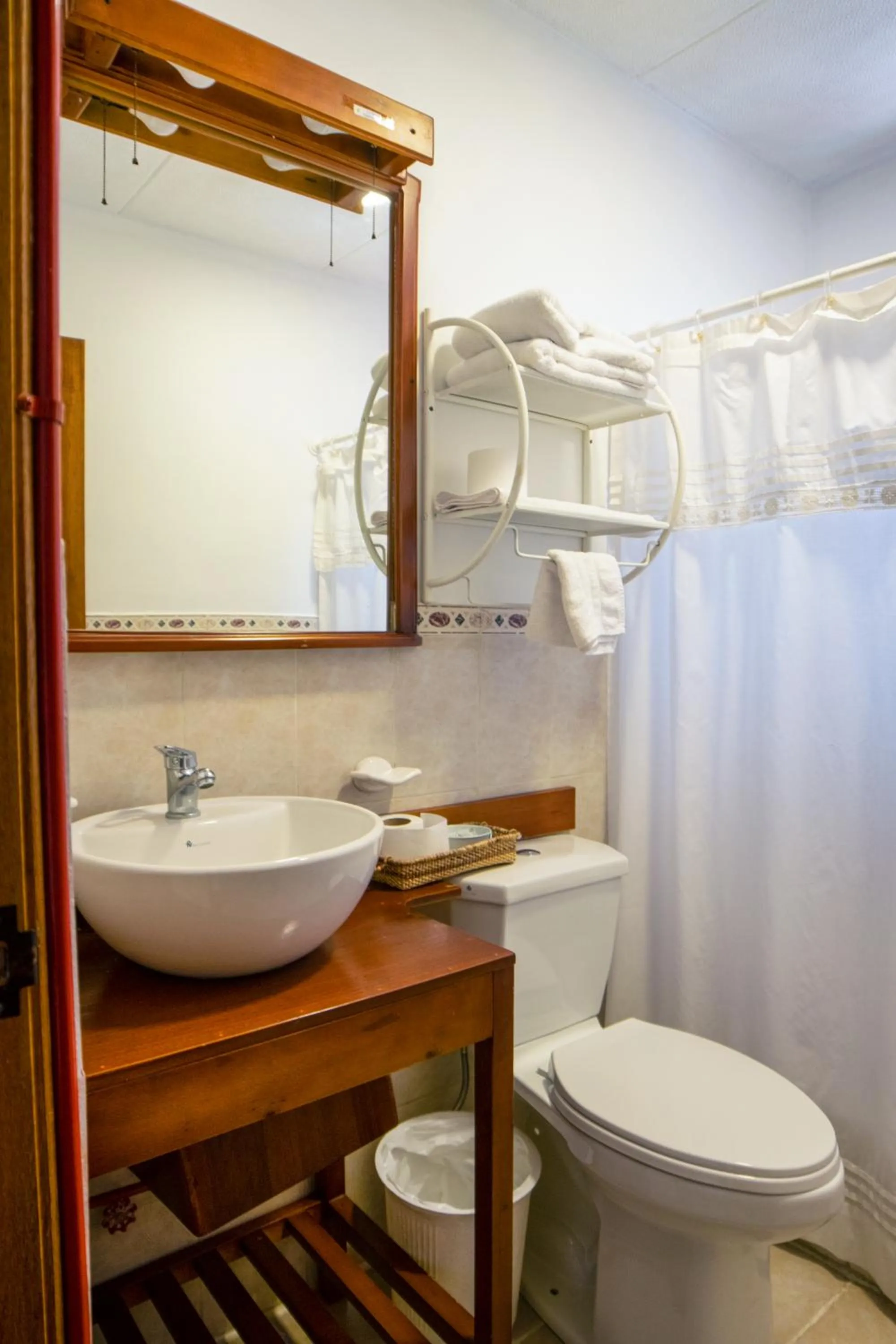 Bathroom in Hotel Posada del Angel