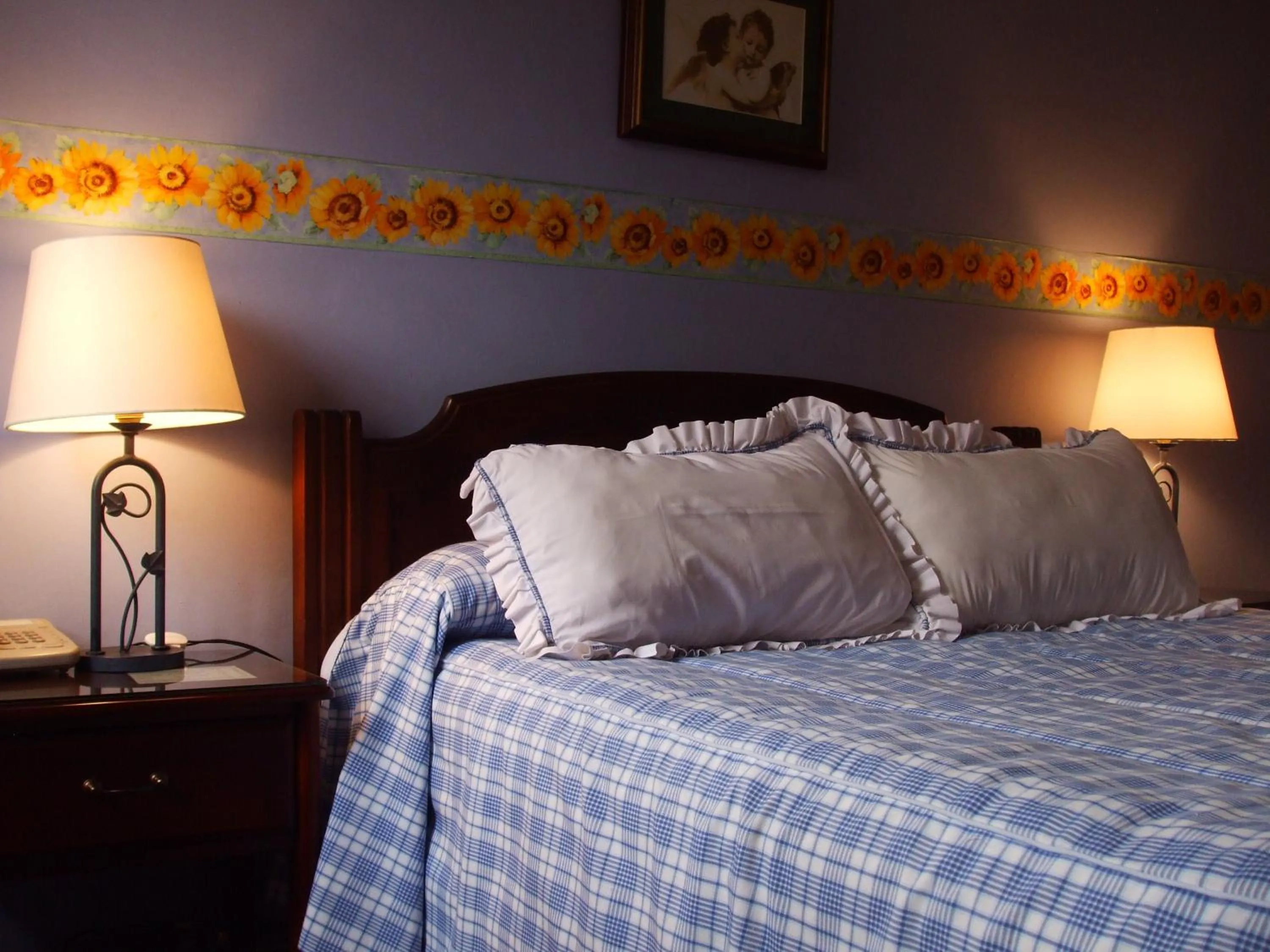 Bedroom, Bed in Hotel Posada del Angel