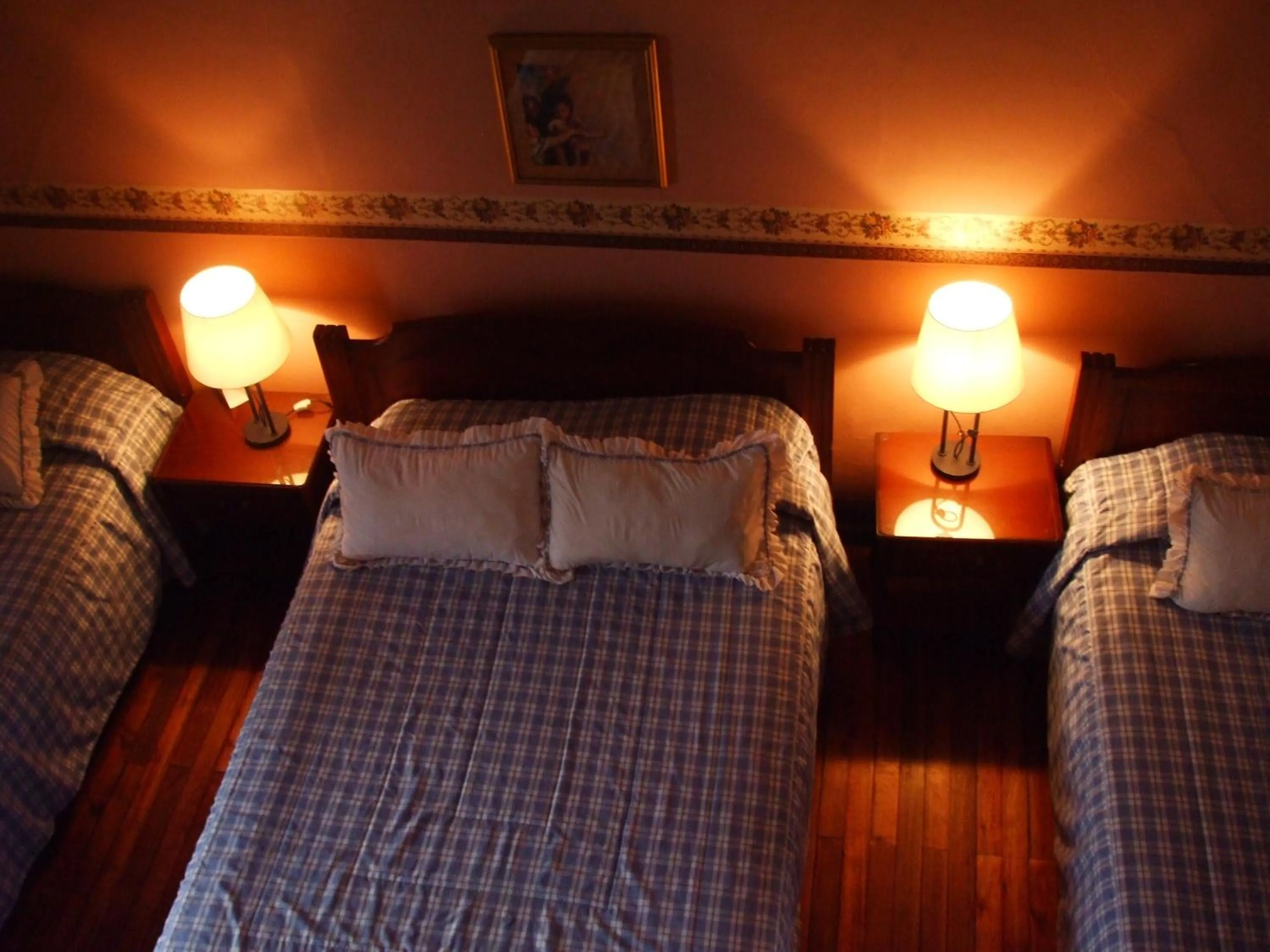 Bed in Hotel Posada del Angel