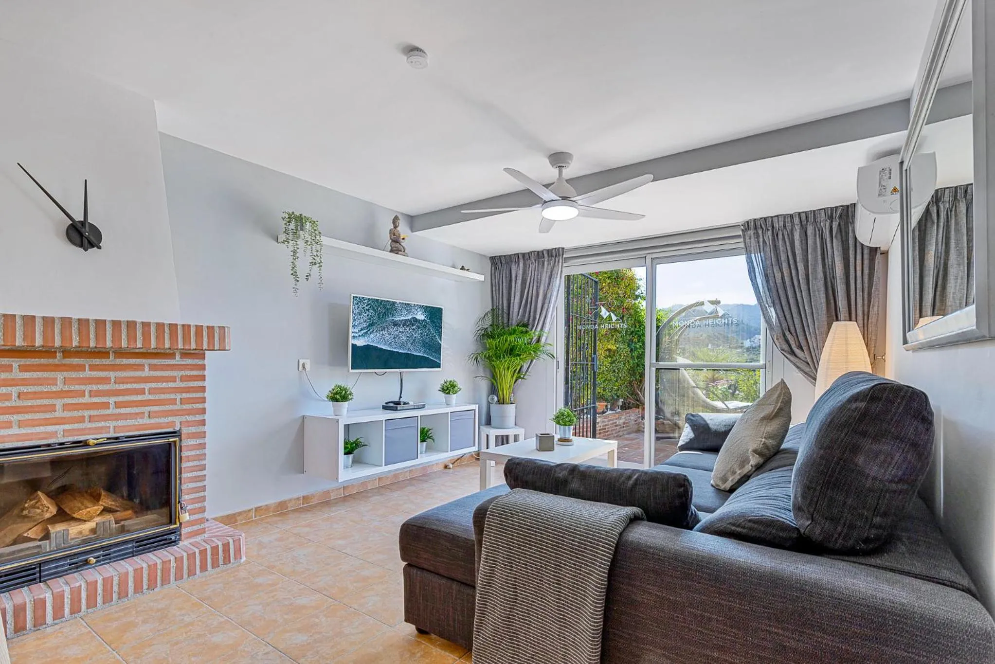 Living room in Monda Heights close to Marbella