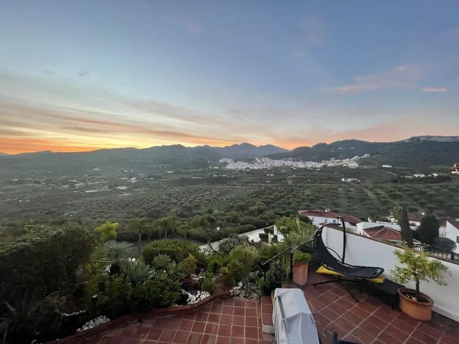 Natural landscape in Monda Heights close to Marbella