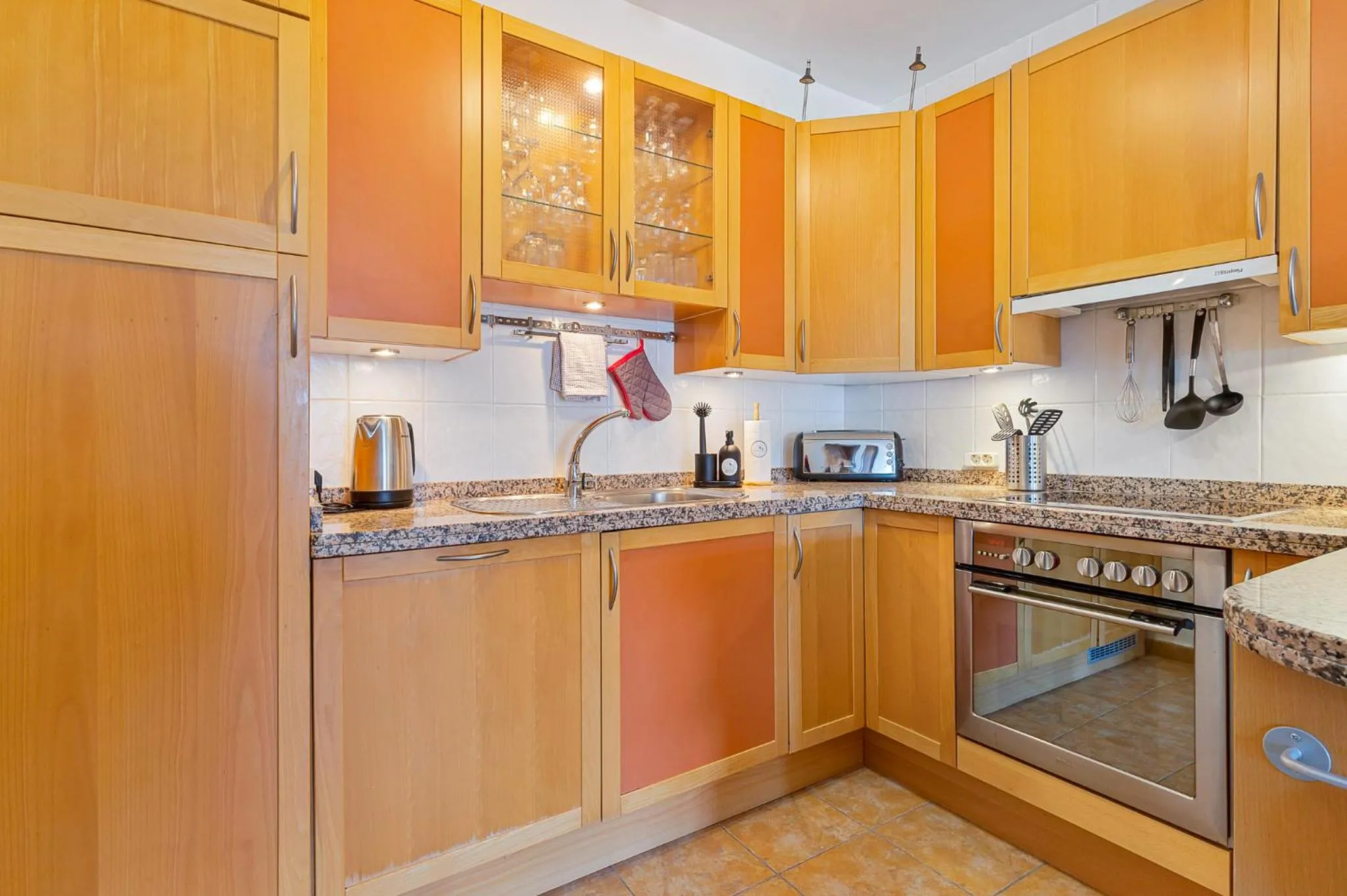 Kitchen or kitchenette in Monda Heights close to Marbella