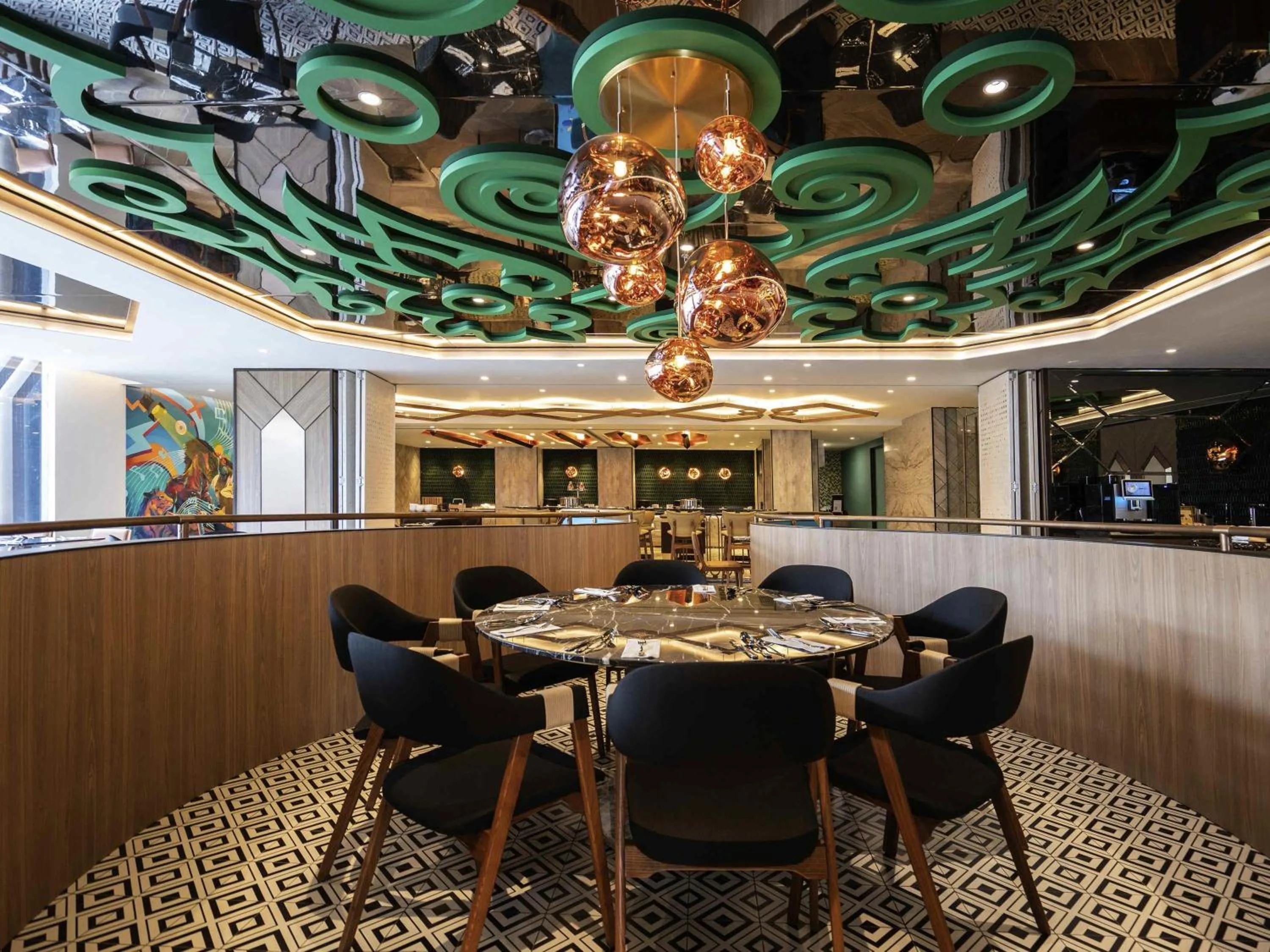 Restaurant/places to eat in Mercure Miri City Centre