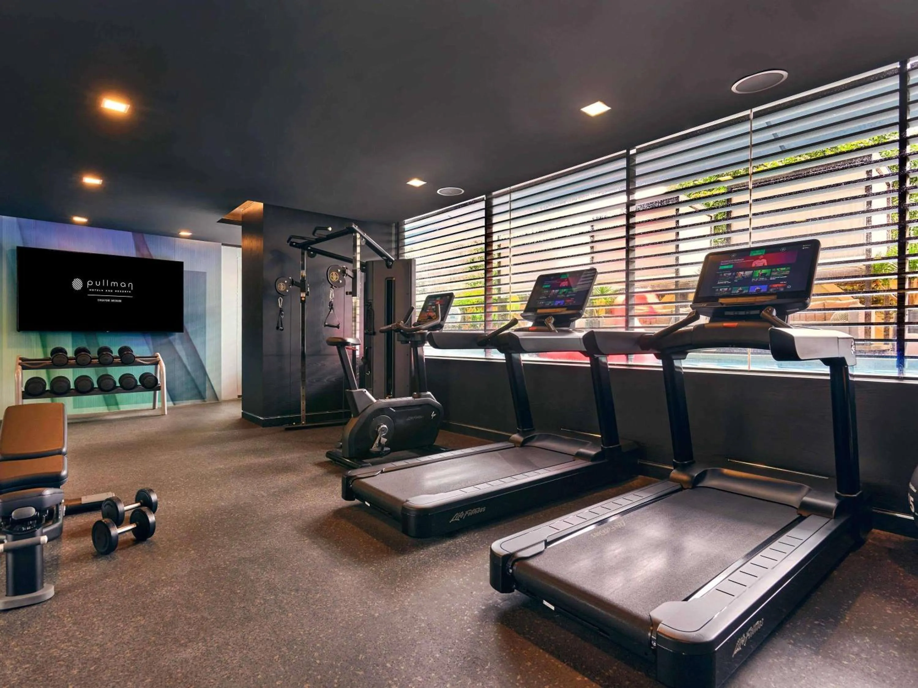 Fitness centre/facilities in Pullman Singapore Orchard