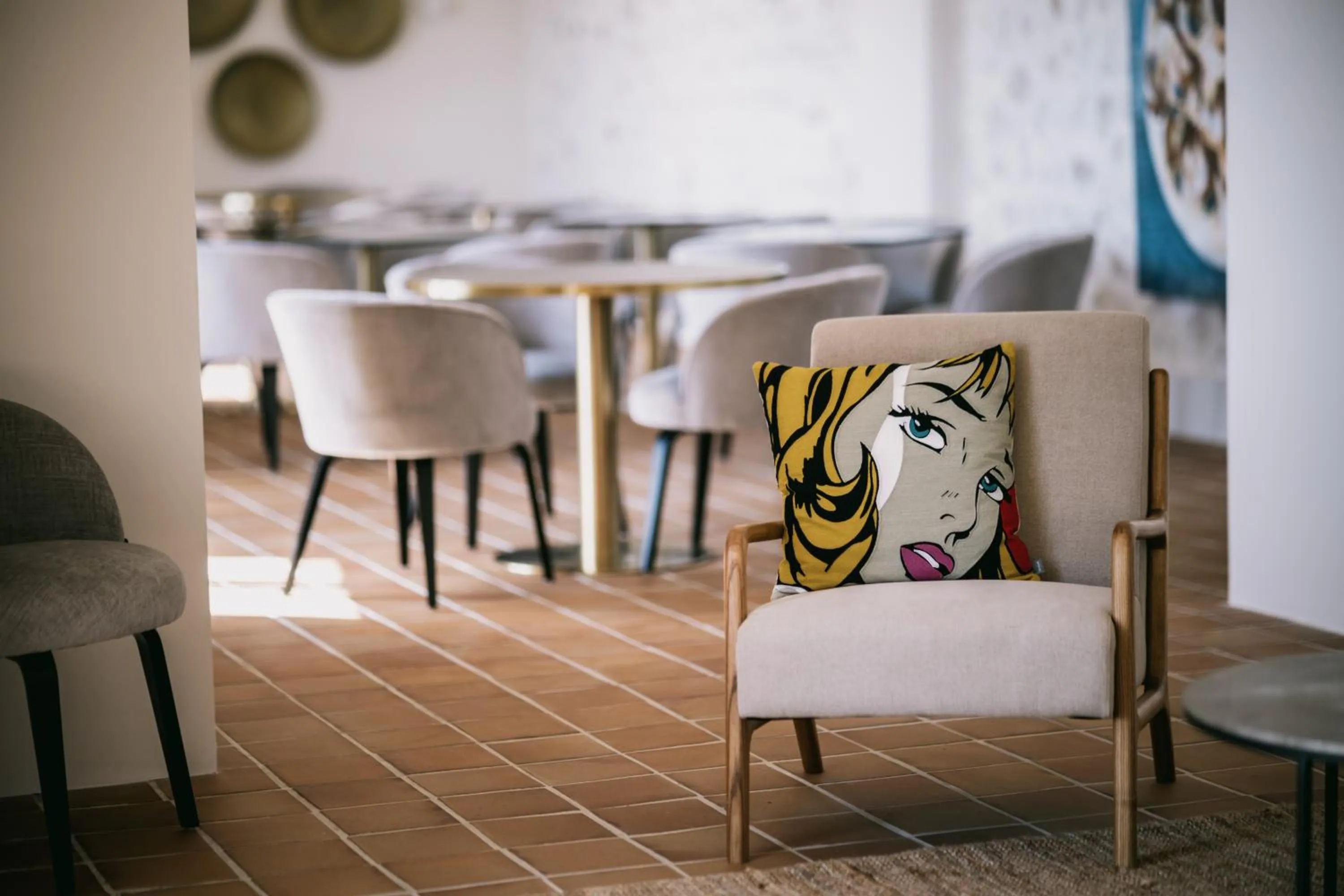 Seating area in Posada del Marqués