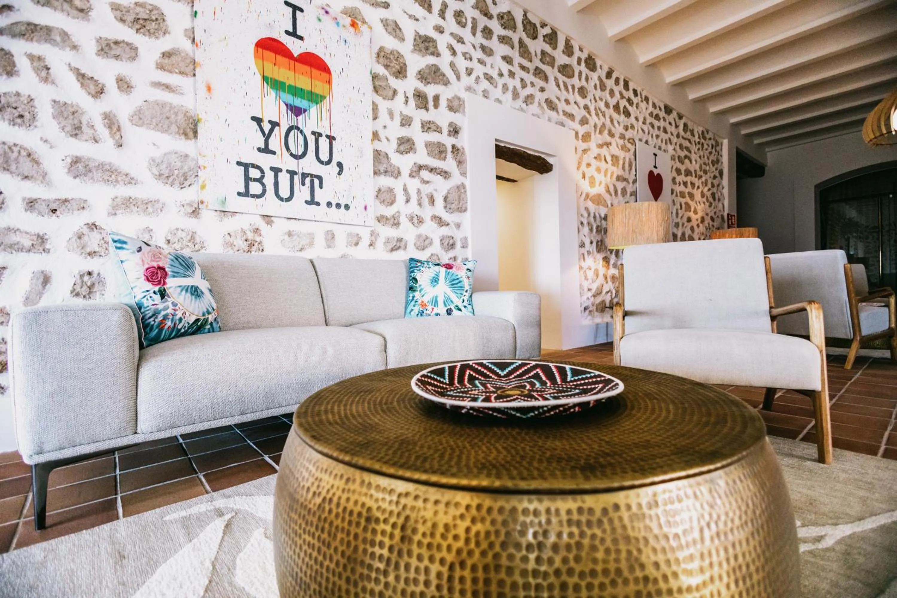 Seating area in Posada del Marqués