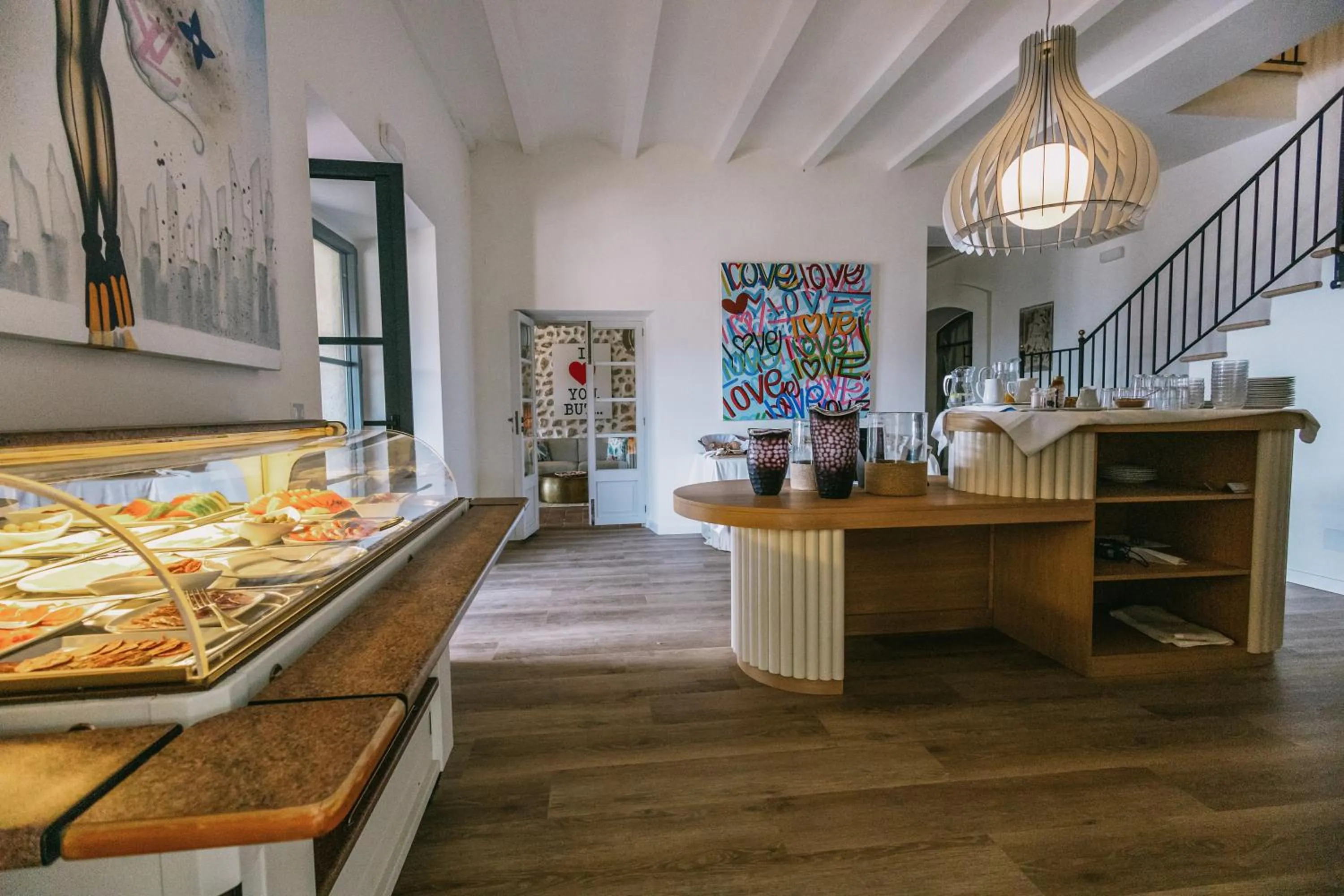 Buffet breakfast in Posada del Marqués