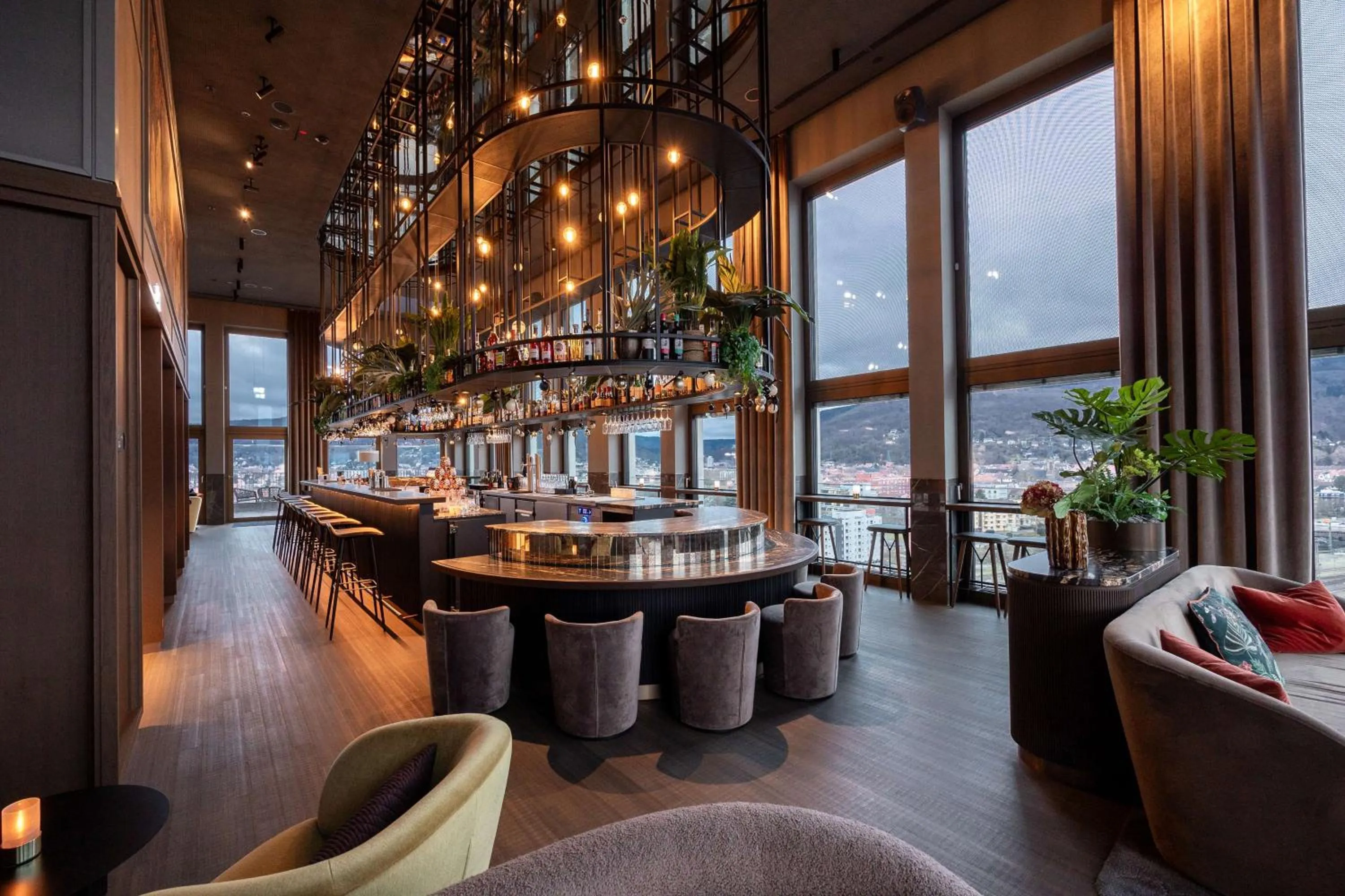 Lounge or bar in ATLANTIC Hotel Heidelberg