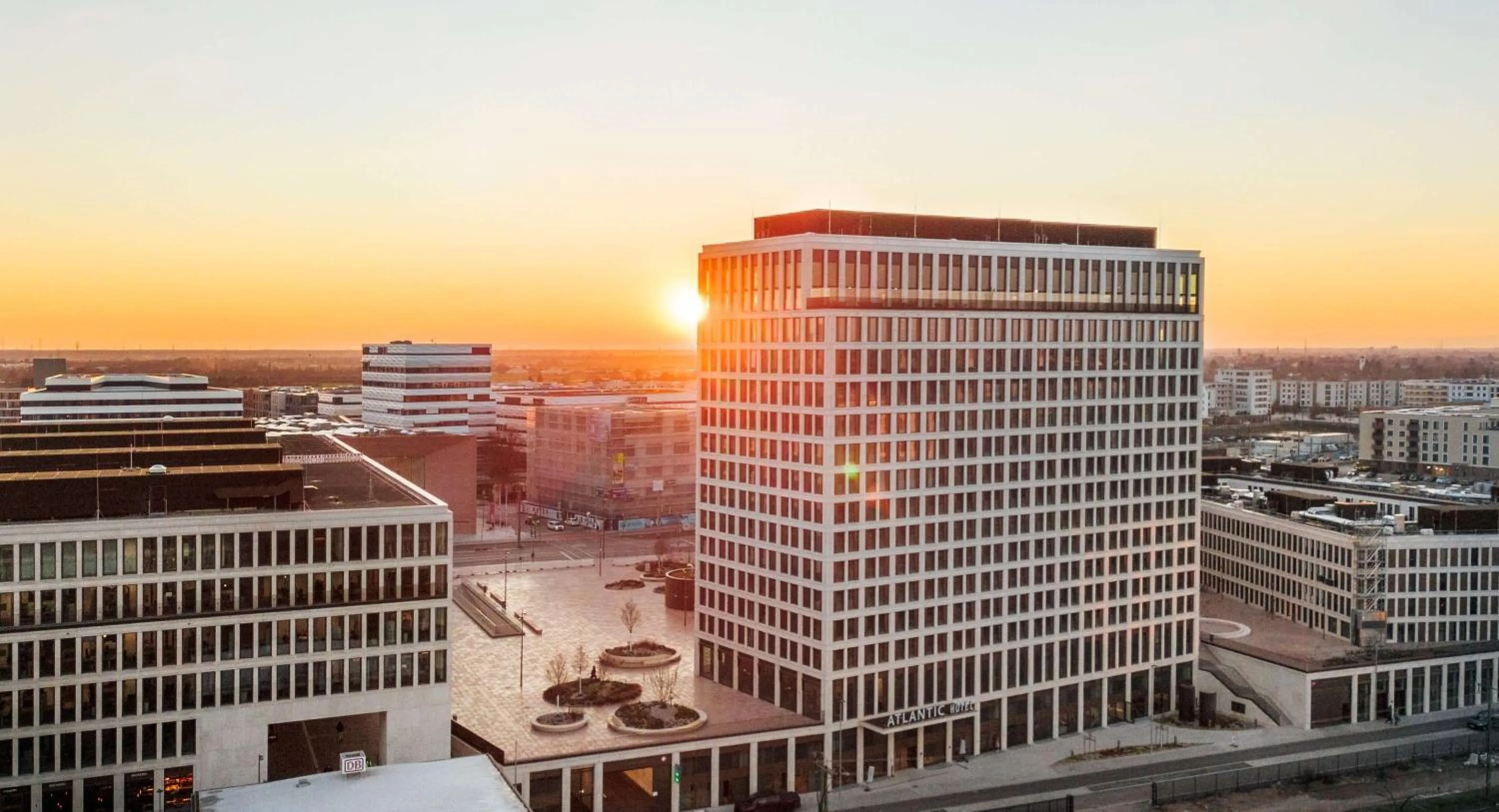 Property building in ATLANTIC Hotel Heidelberg