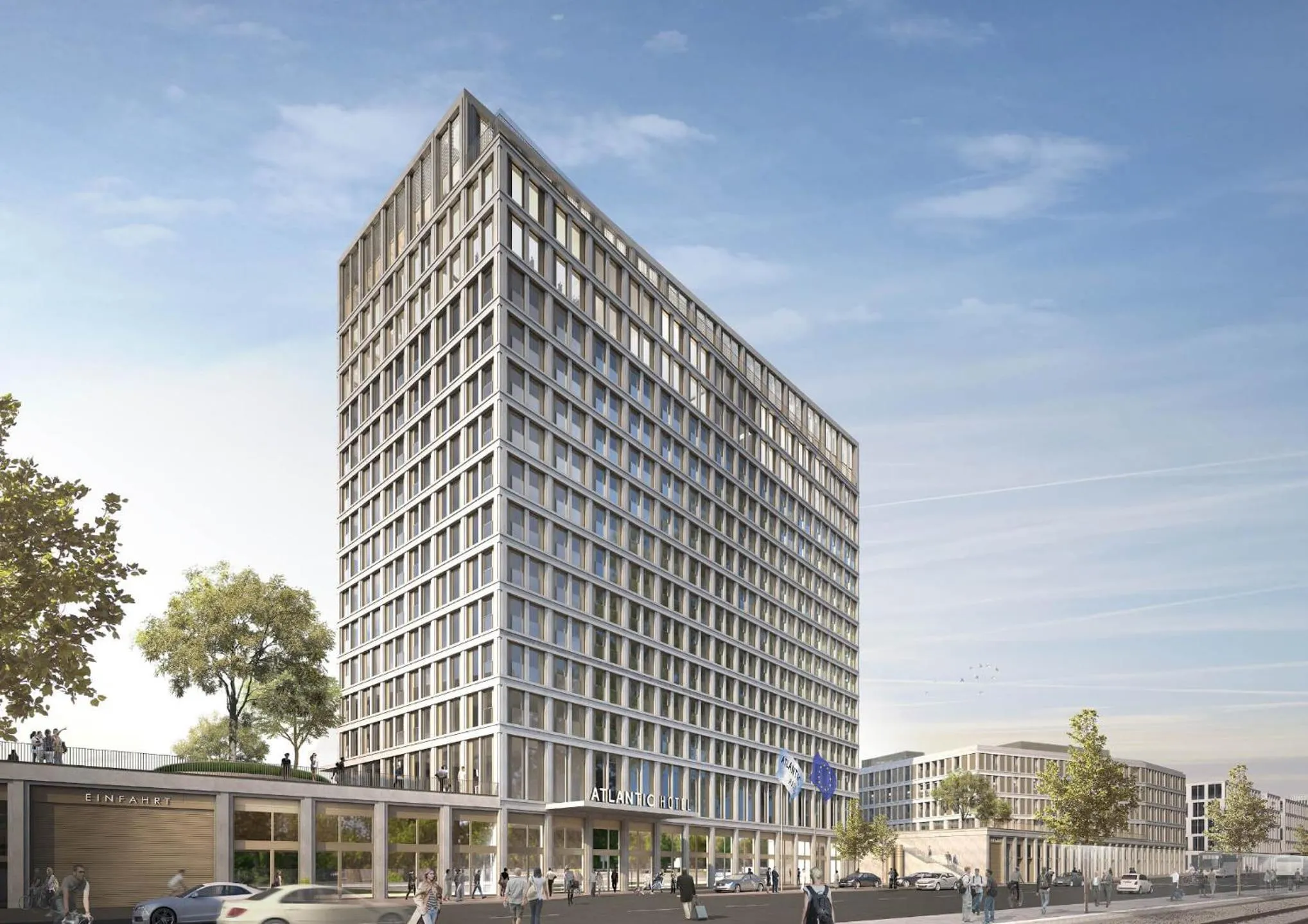 Property building in ATLANTIC Hotel Heidelberg