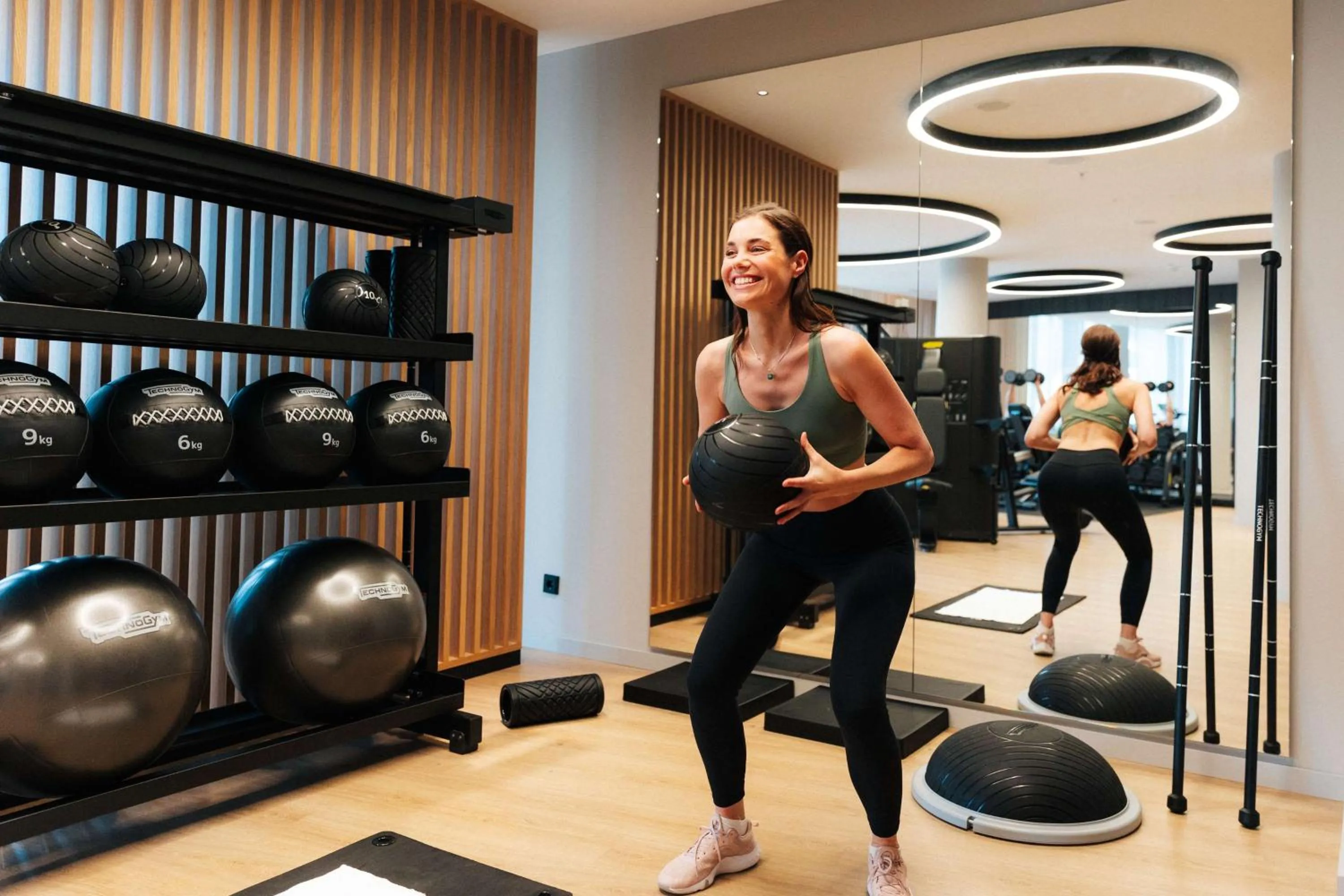 Fitness centre/facilities in ATLANTIC Hotel Heidelberg