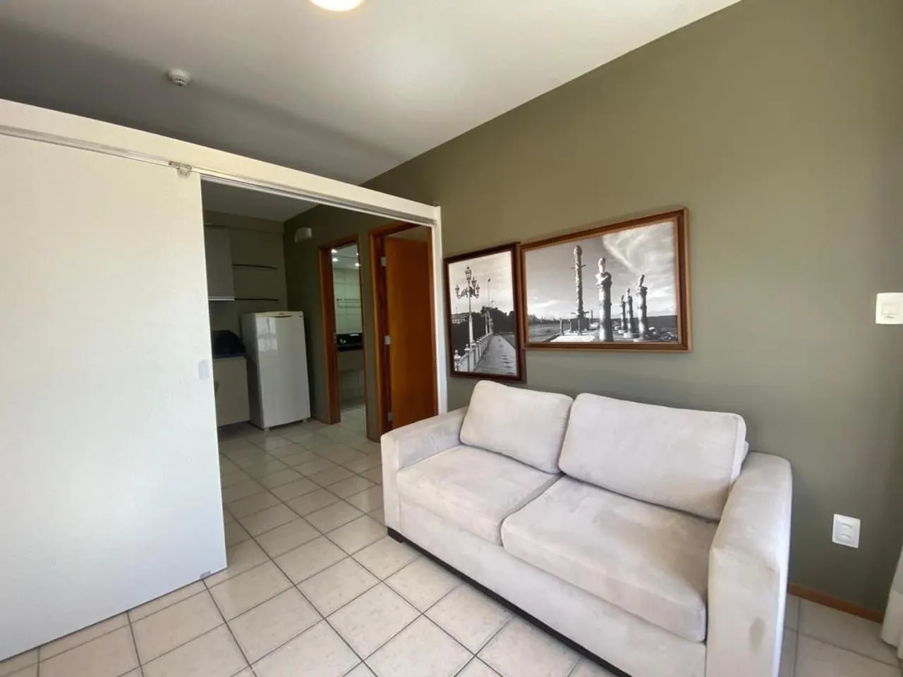 Bedroom in Flat no Condomínio Metrópolis - Ilha do Leite