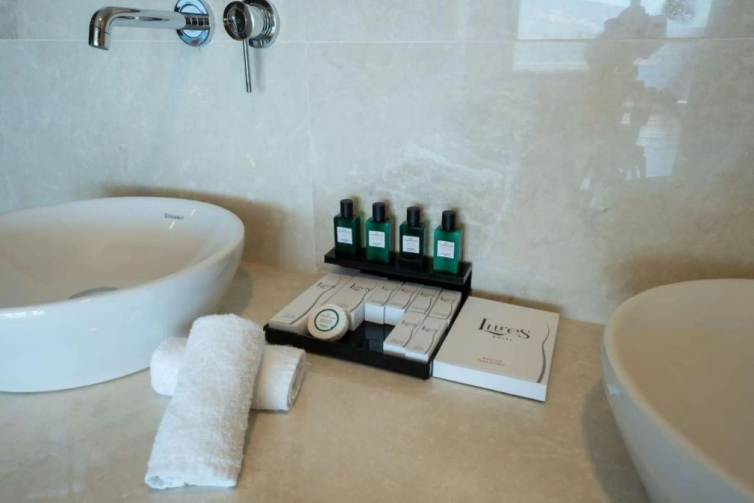 Bathroom in Lures Hotel