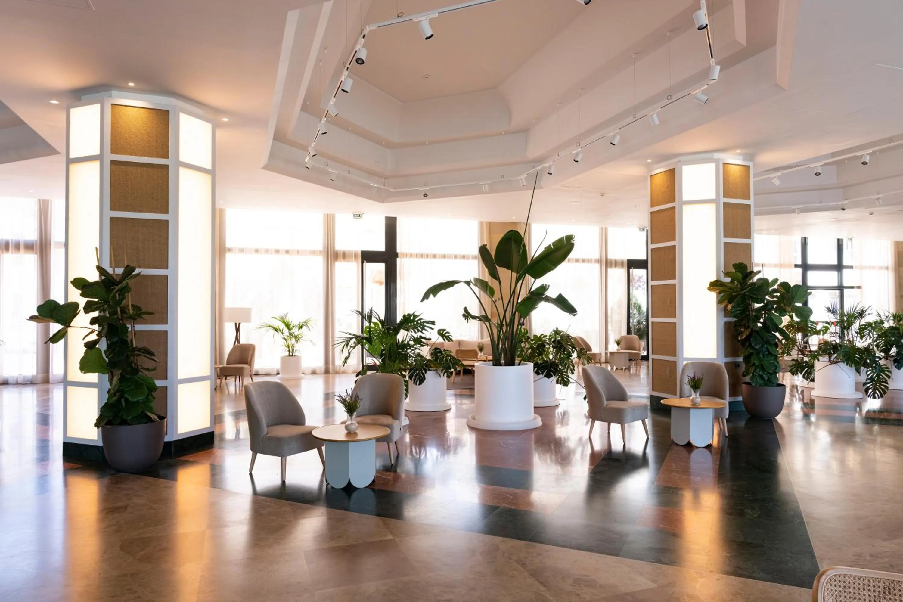 Seating area in Hotel Antequera Hills