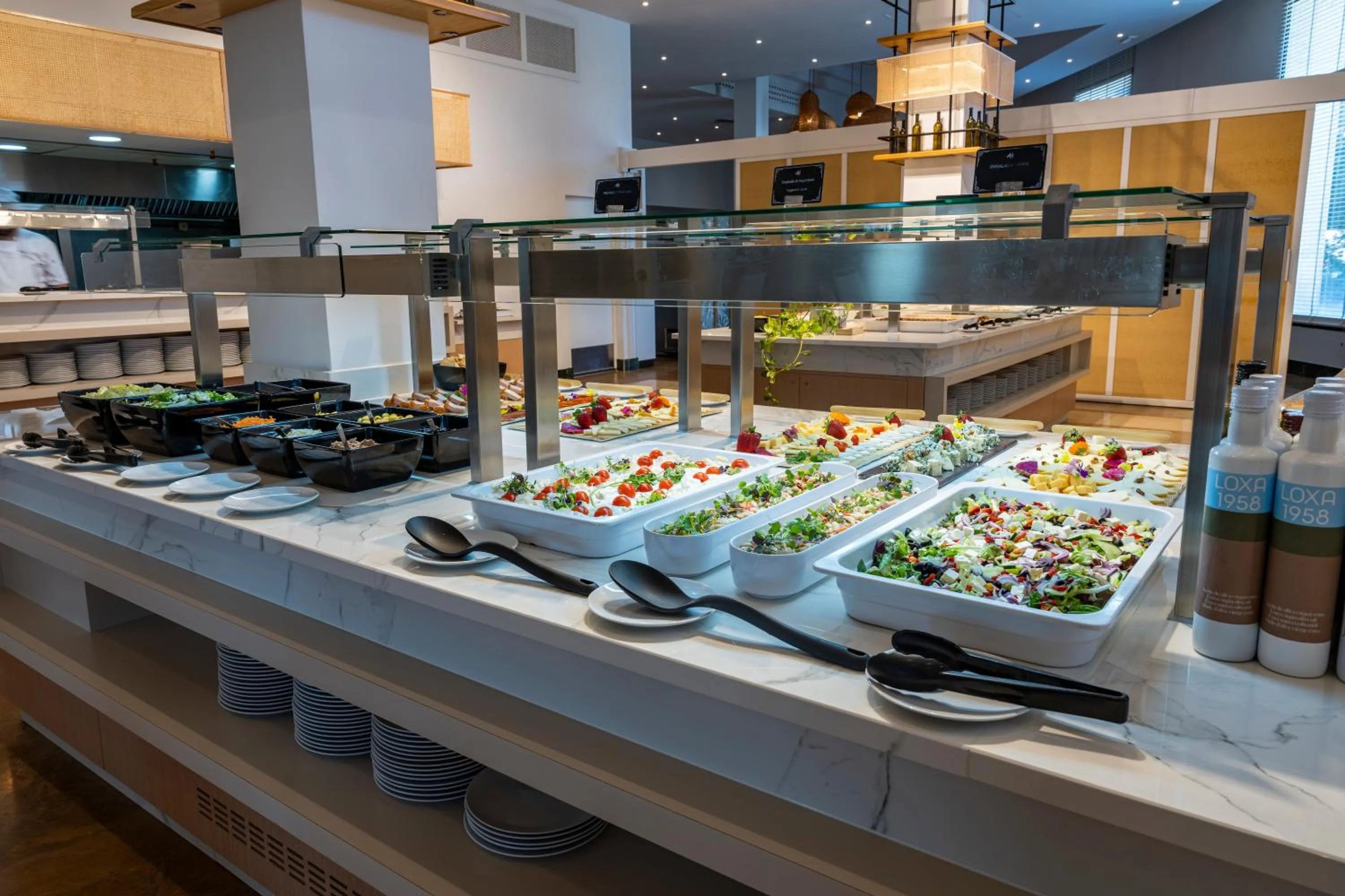 Dining area in Hotel Antequera Hills